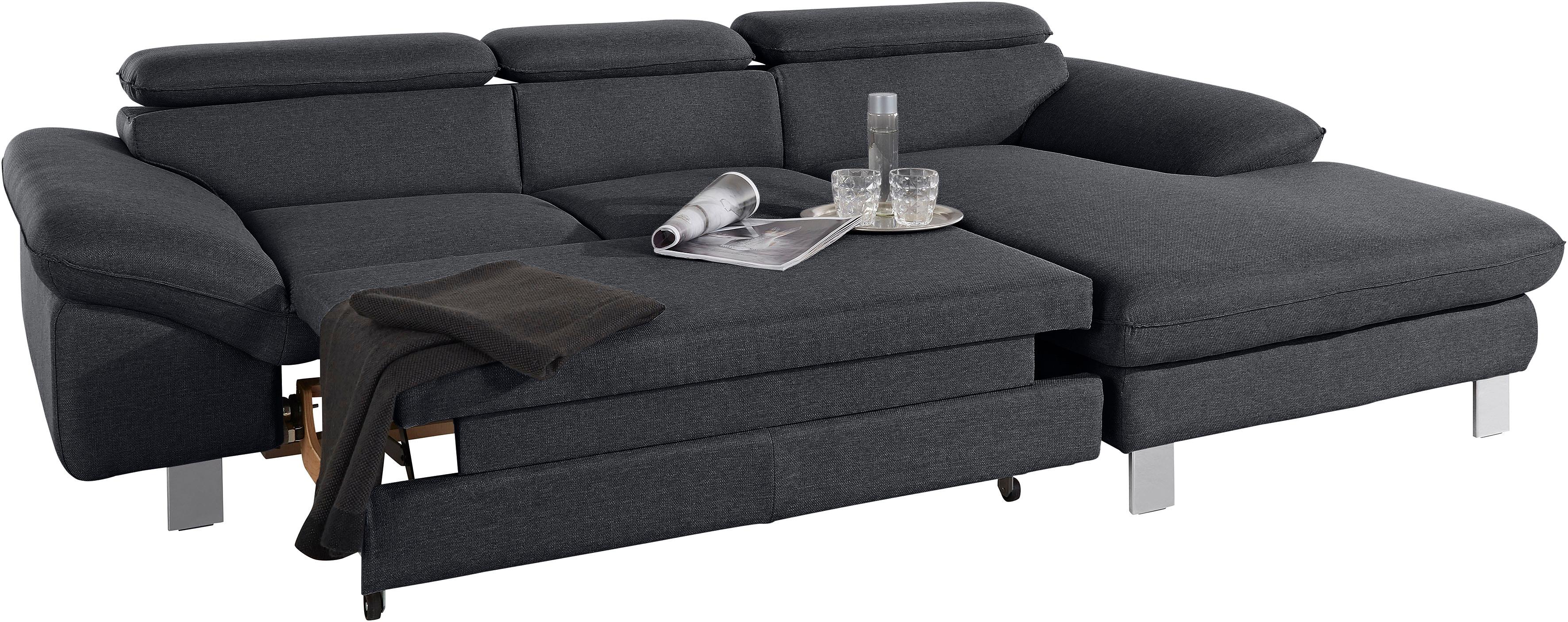 Thumbnail - COTTA Ecksofa "Driver L-Form", mit Kopfteilverstellung, wahlweise mit Bettfunktion & Bettkasten