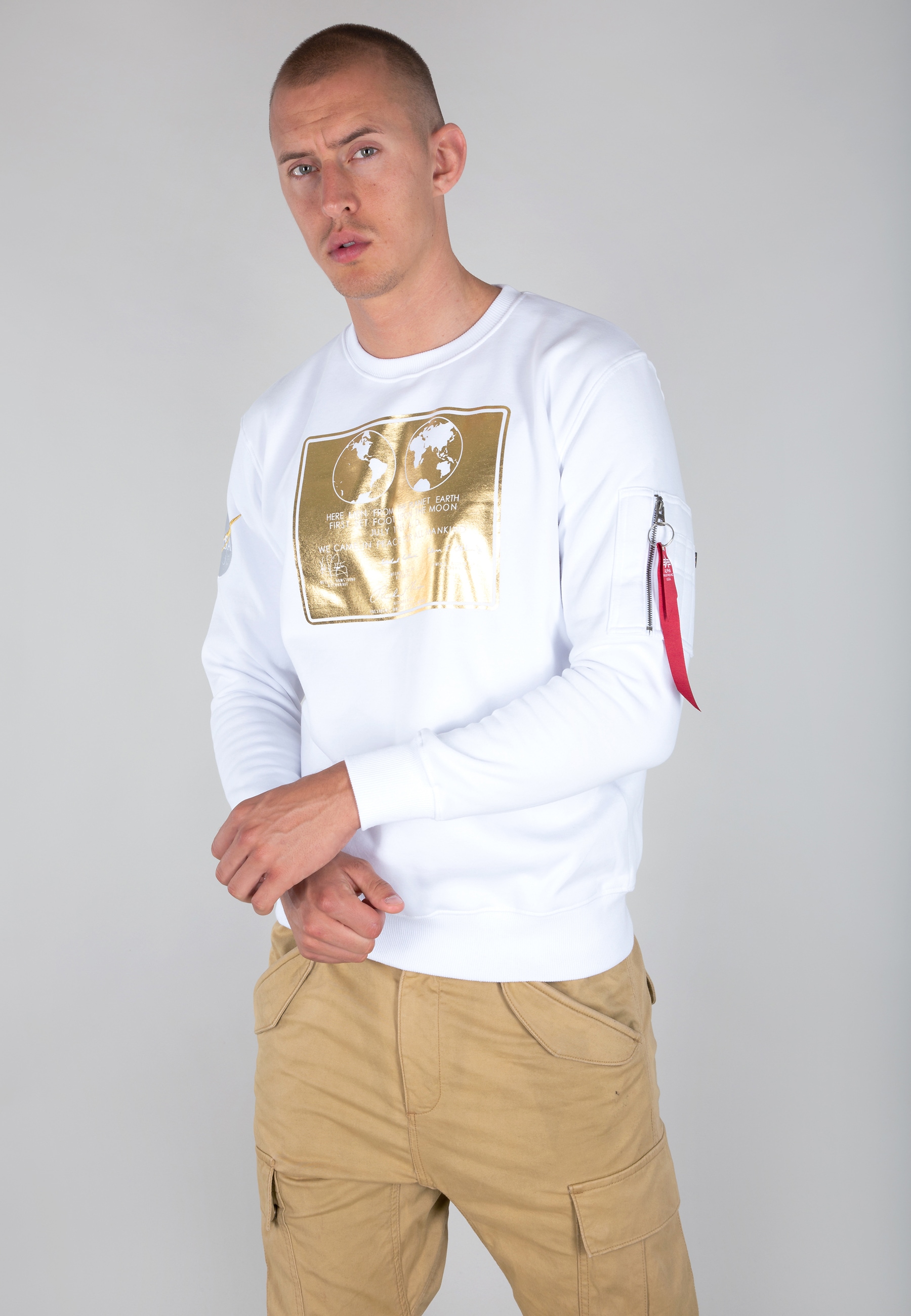 Alpha Industries Sweater "Lunar Plaque Sweater" günstig online kaufen