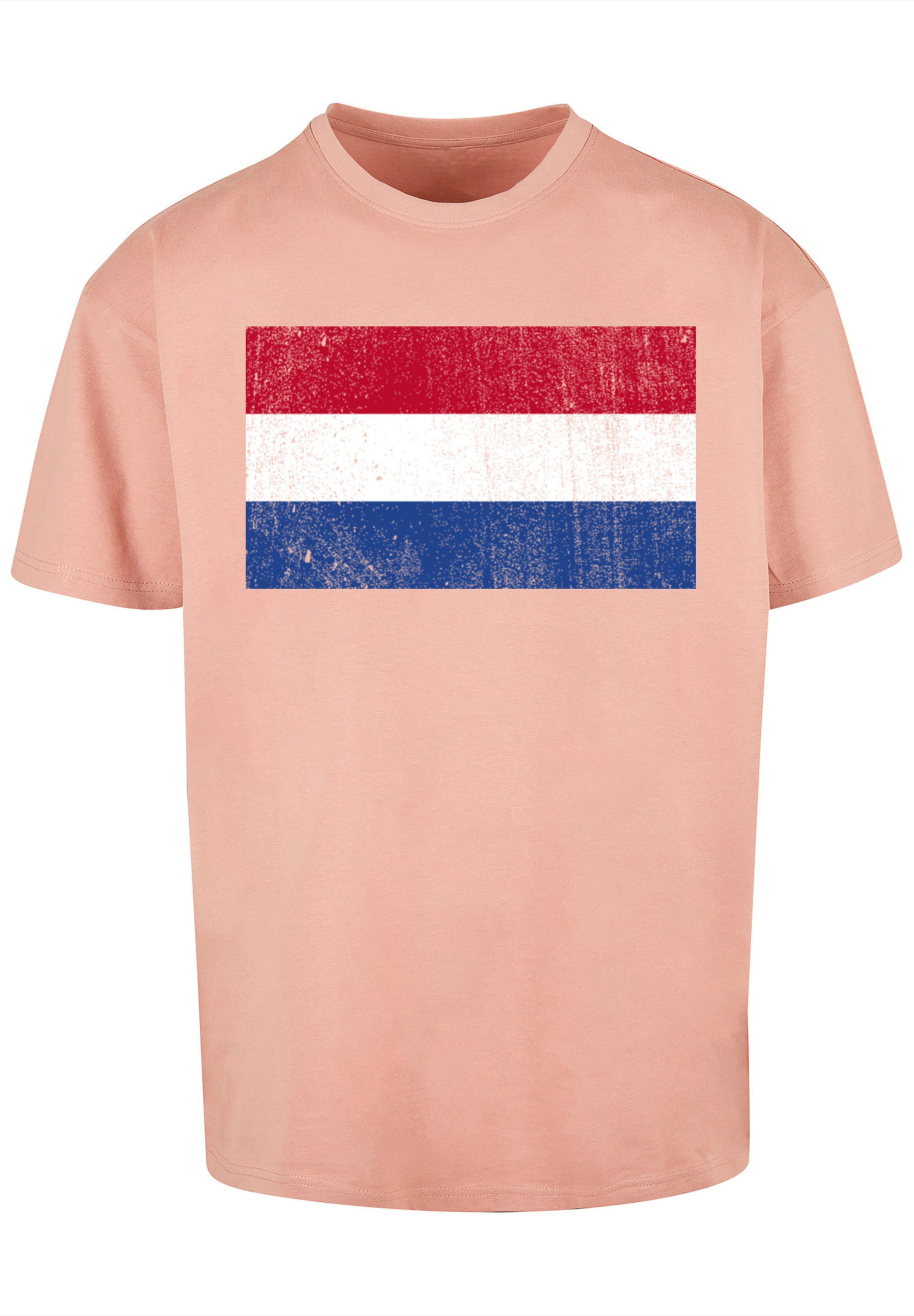 F4NT4STIC T-Shirt "Netherlands NIederlande Holland Flagge distressed", Prin günstig online kaufen