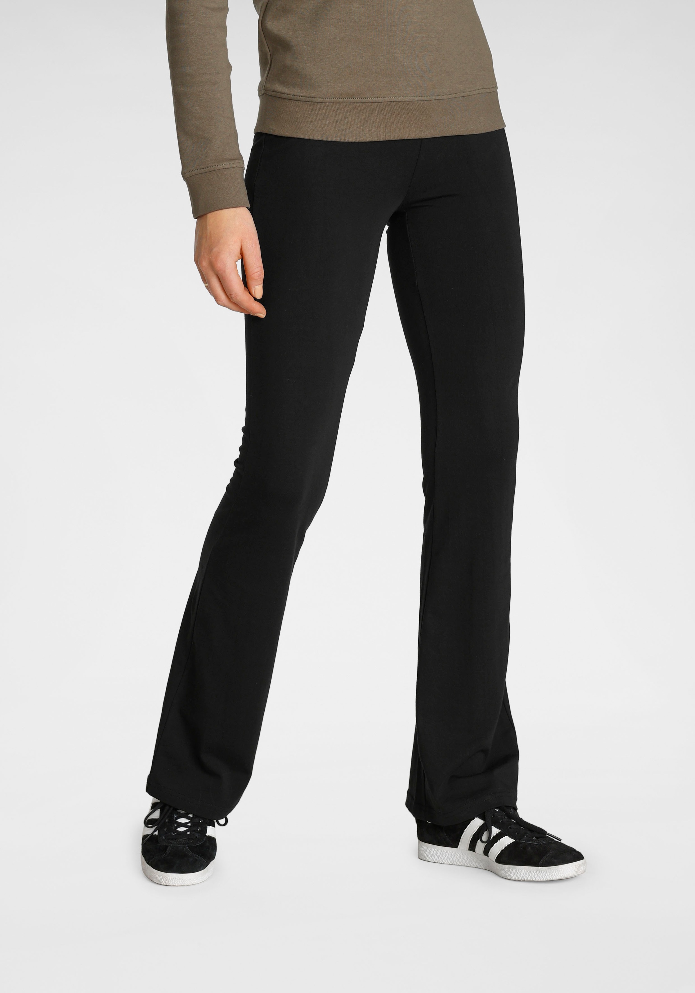 Flashlights Leggings, (Packung, 2 tlg., 2er-Pack), mit leicht ausgestelltem günstig online kaufen