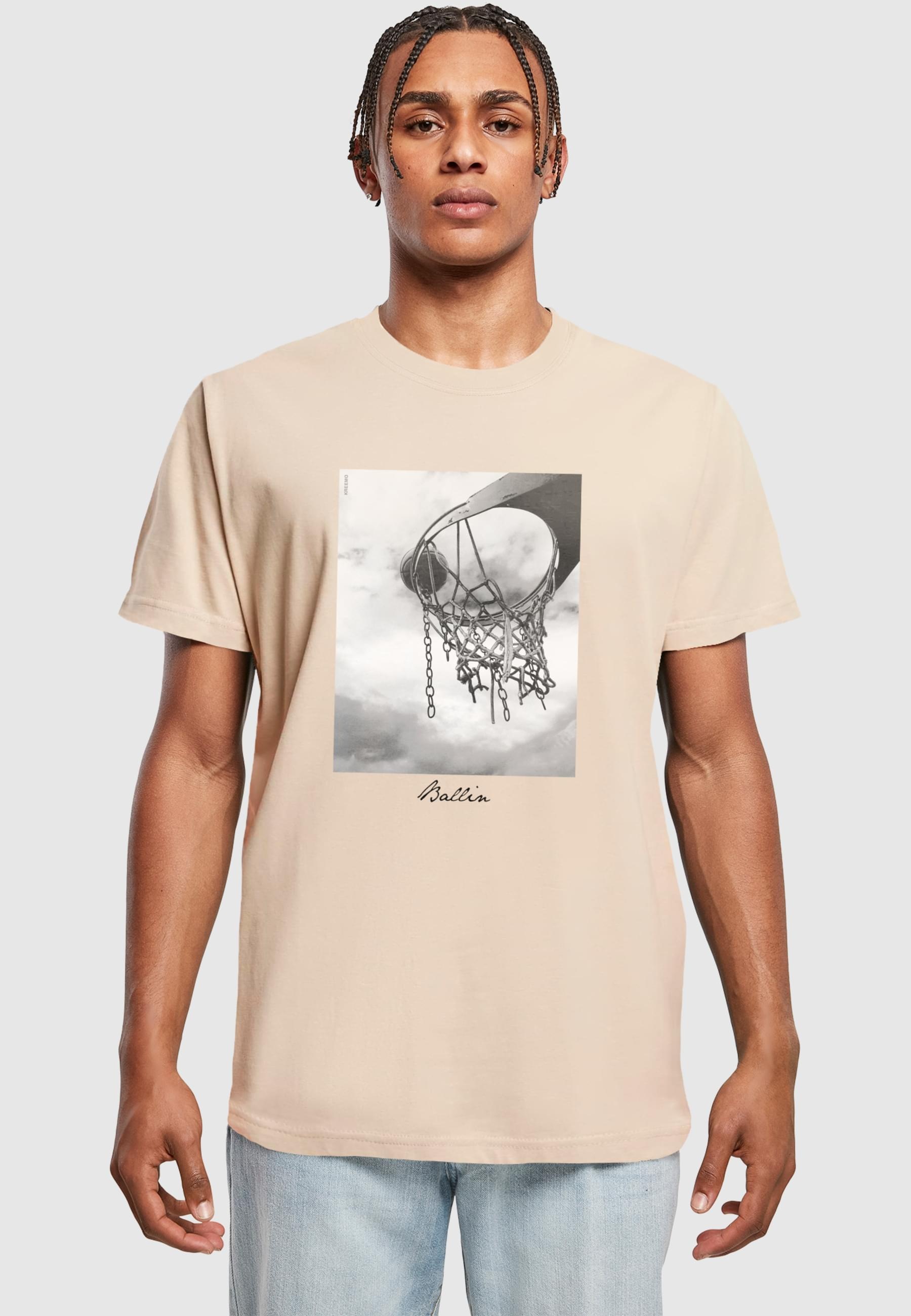 MisterTee T-Shirt »MisterTee Herren Ballin 2.0 Tee«, (1 tlg.)