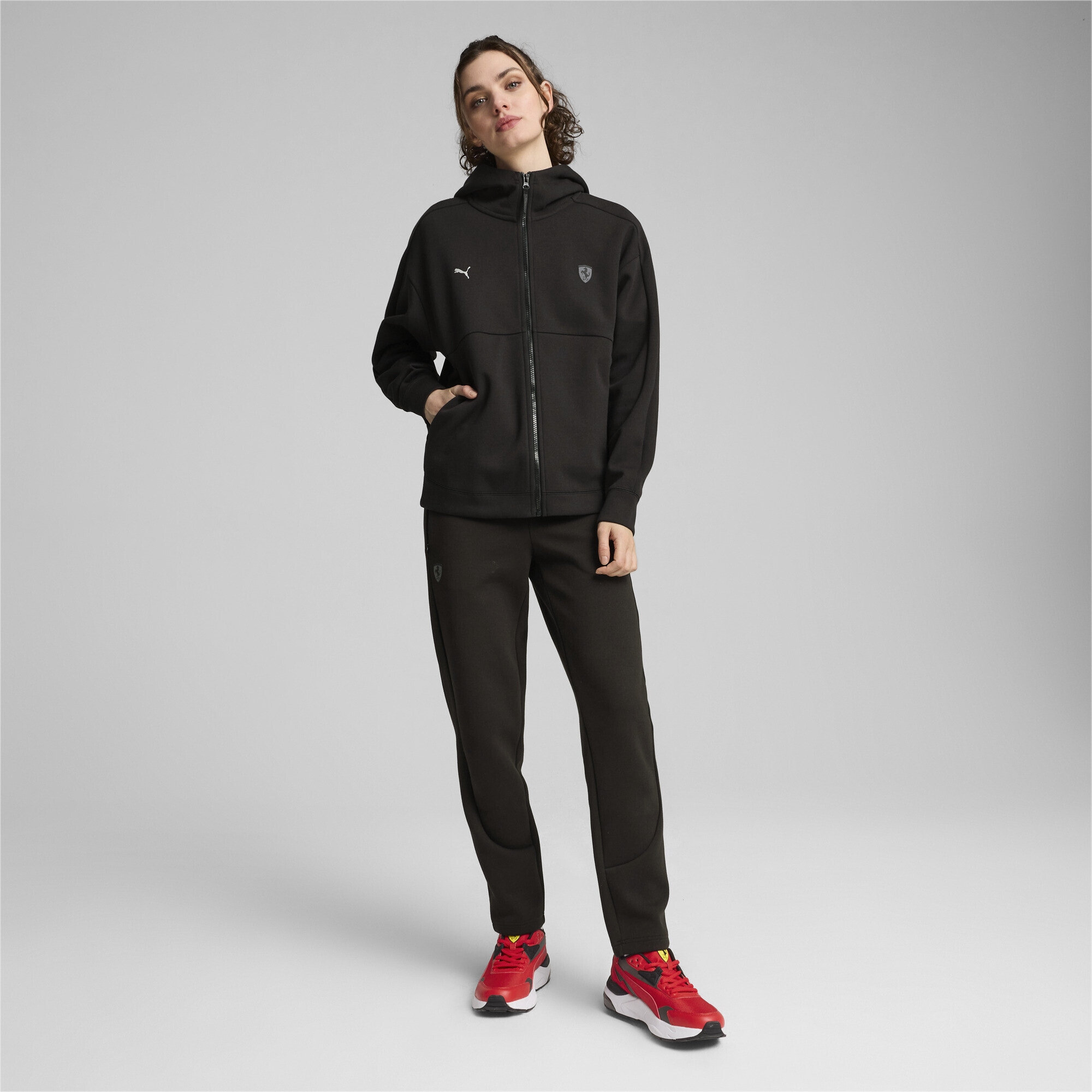 PUMA Sweatjacke »Scuderia Ferrari Style Hoodie Damen«