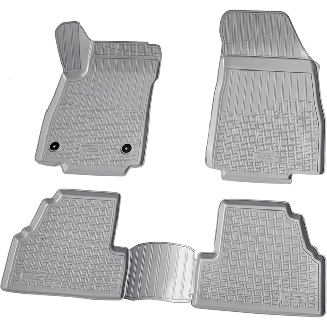 RECAMBO Passform-Fußmatten »CustomComforts«, Opel, Mokka, (Set, 4 St.),  Mokka X 2012 - 2019, perfekte Passform online bestellen | BAUR