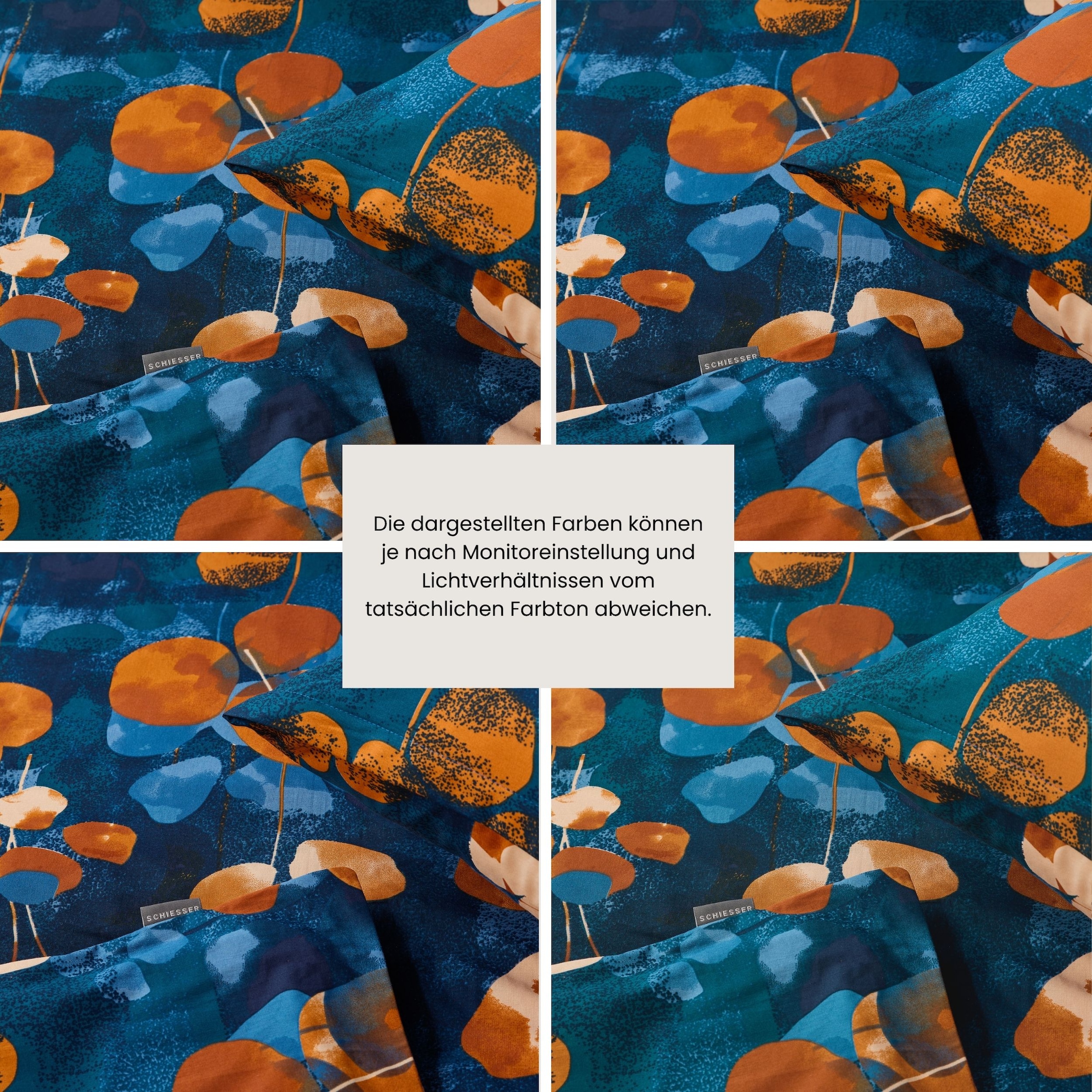 Schiesser Bettwäsche »Maxima aus weicher Baumwolle mit floralem Muster« 2 Stk. OEKO-TEX® MADE IN GREEN