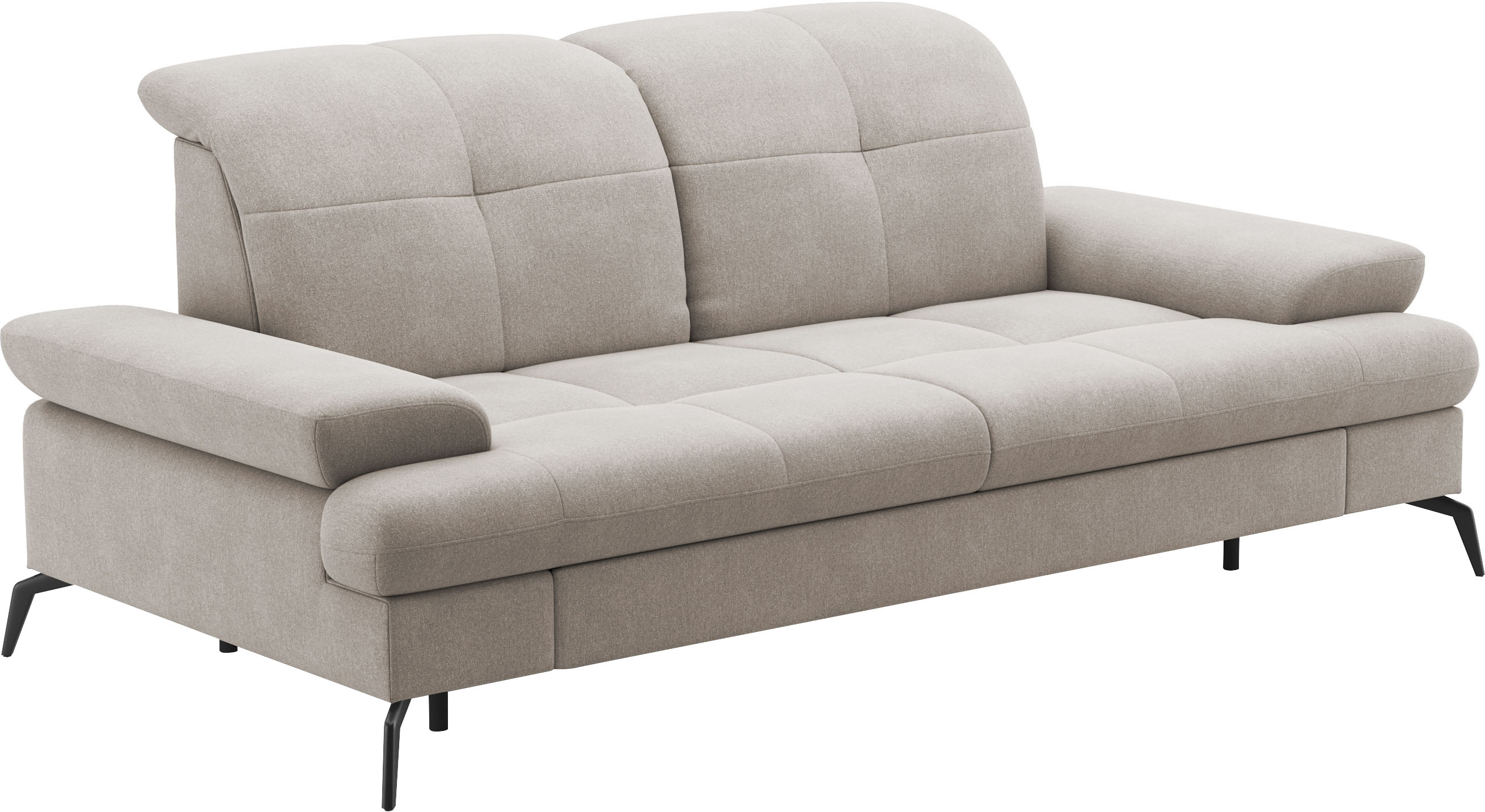 Thumbnail - sit&more 3-Sitzer "Amica, inkl. Sitztiefenverstellung und Armteilverstellung" wahlweise mit Kopfteilverstellung und Bett...