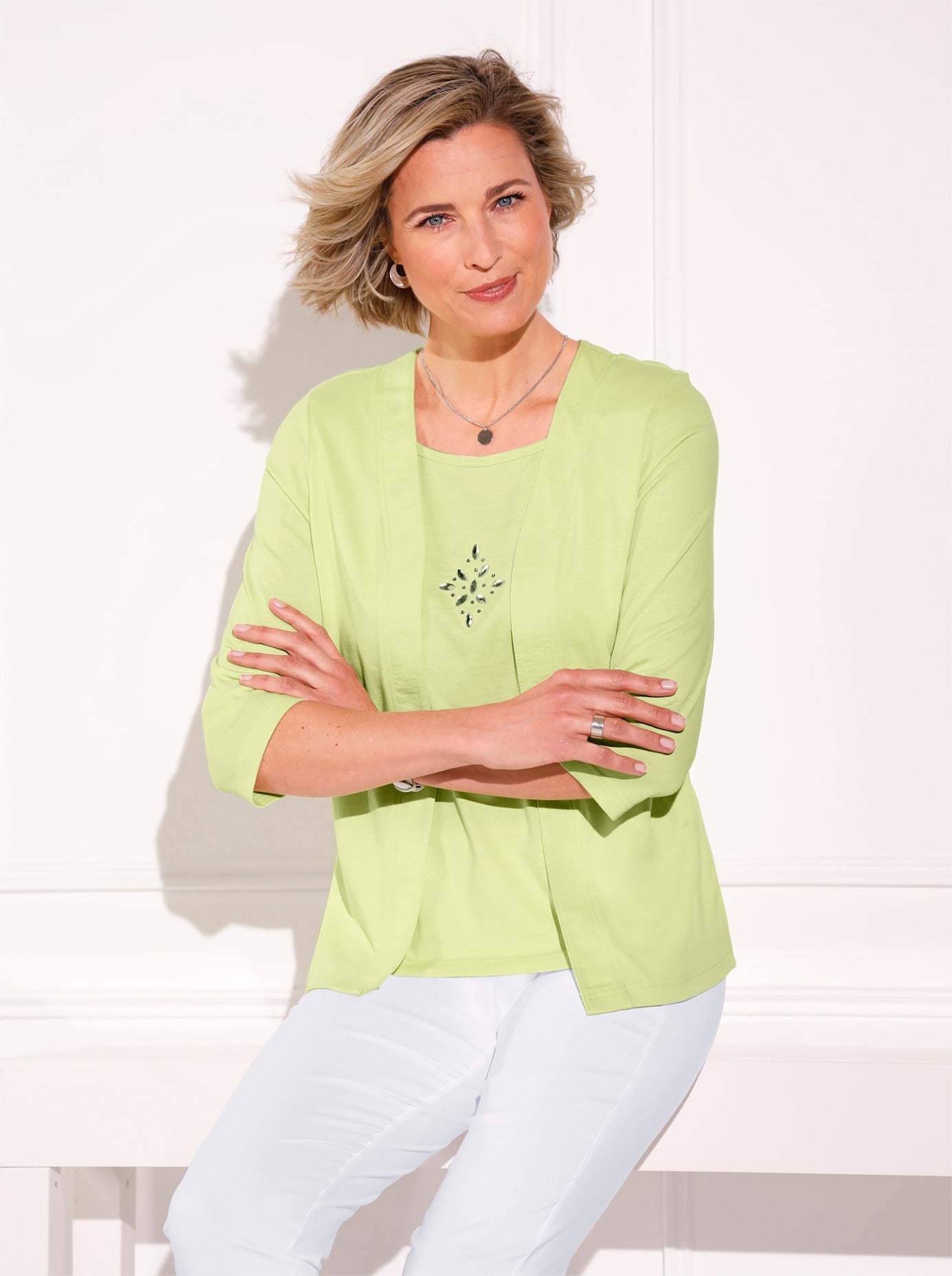 Classic Basics 2-in-1-Shirt "2-in-1-Shirt" 1 Stk. tlg. günstig online kaufen