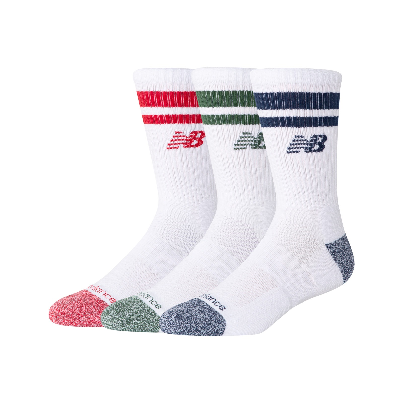 New Balance Sportsocken 3 Paar tlg. für Jugendliche, bequemer Stoff, leicht günstig online kaufen