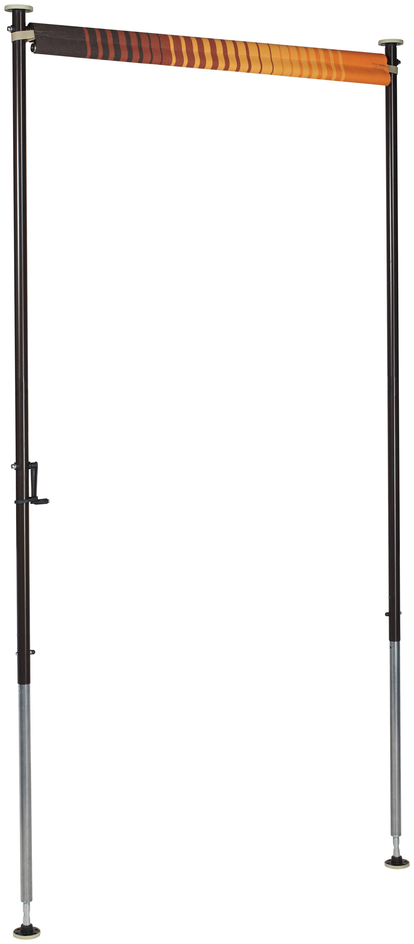ANGERER FREIZEITMÖBEL Nr. 100 Vertical Awning Orange/Brown 150x225cm 3