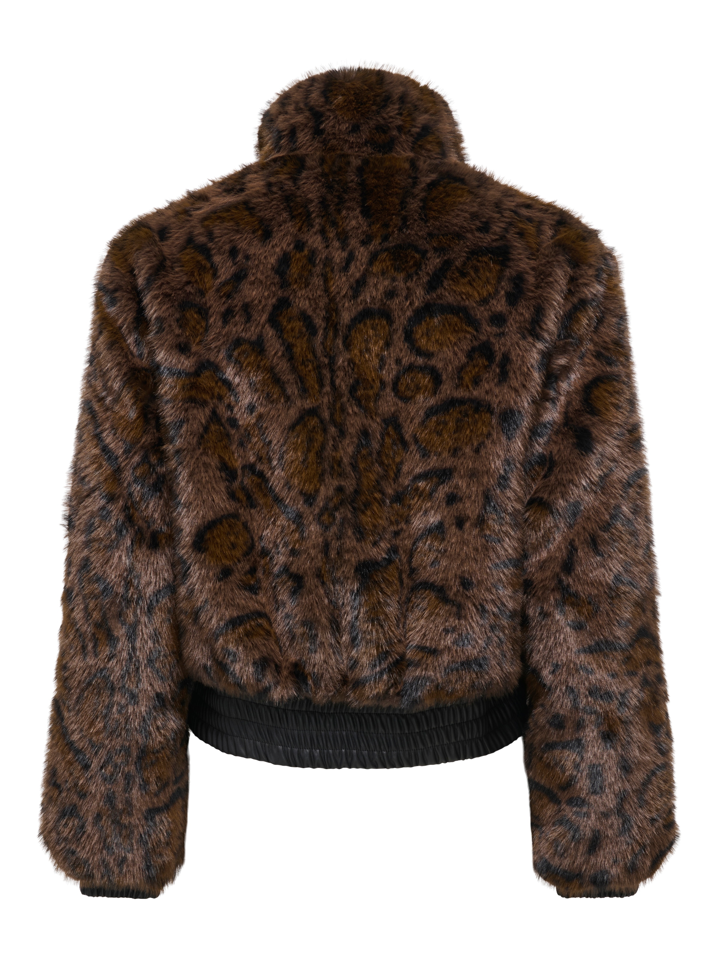ONLY Fellimitatjacke »ONLRIKKE FAUX FUR JACKET CC OTW« Kunstfaser, Fellimitat, Allover Animal-print