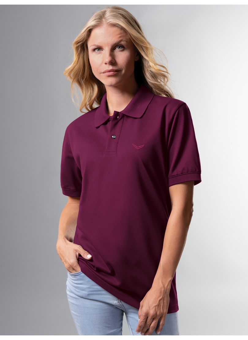Trigema Poloshirt "TRIGEMA Poloshirt DELUXE Piqué" 1 Stk. tlg. günstig online kaufen