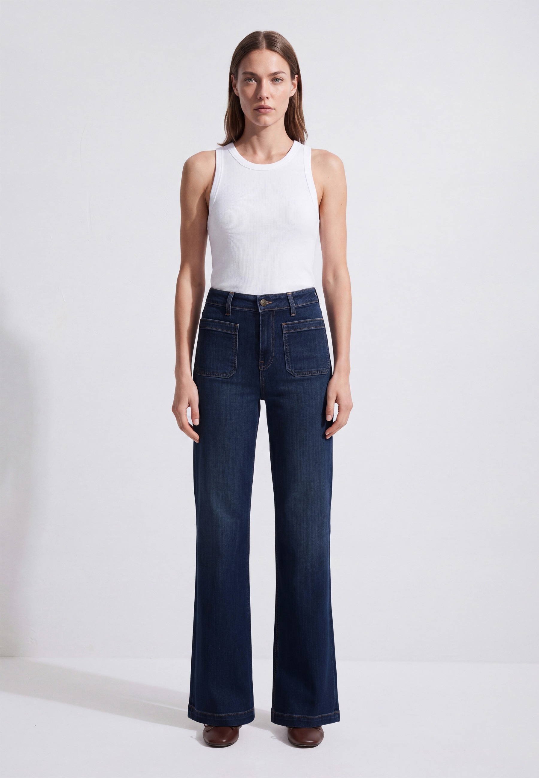 Mavi 1100000002199 »MALIBU MARINE« Wide Leg Jeans