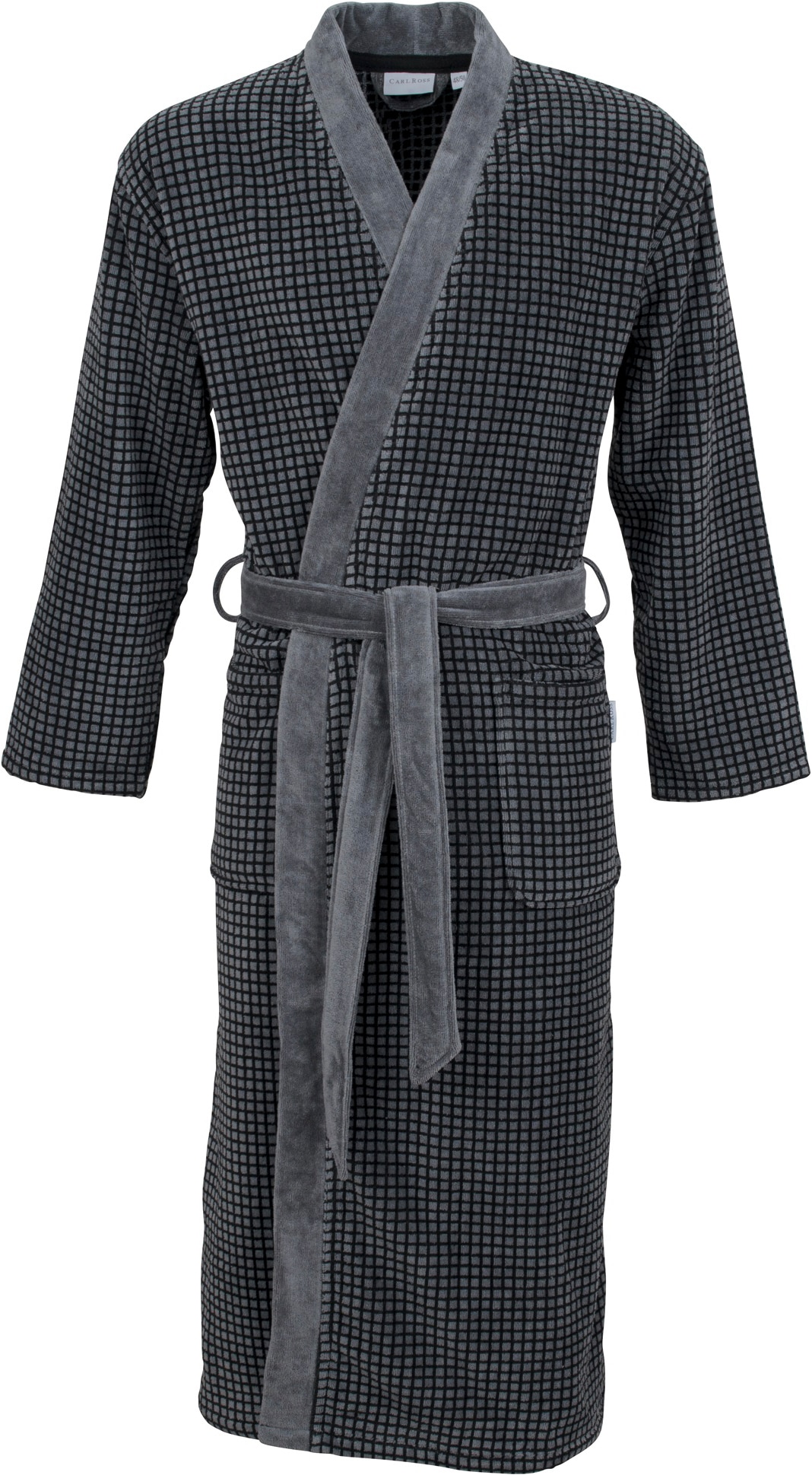 Carl Ross Herrenbademantel "Velours" 1 Stk. Kimono