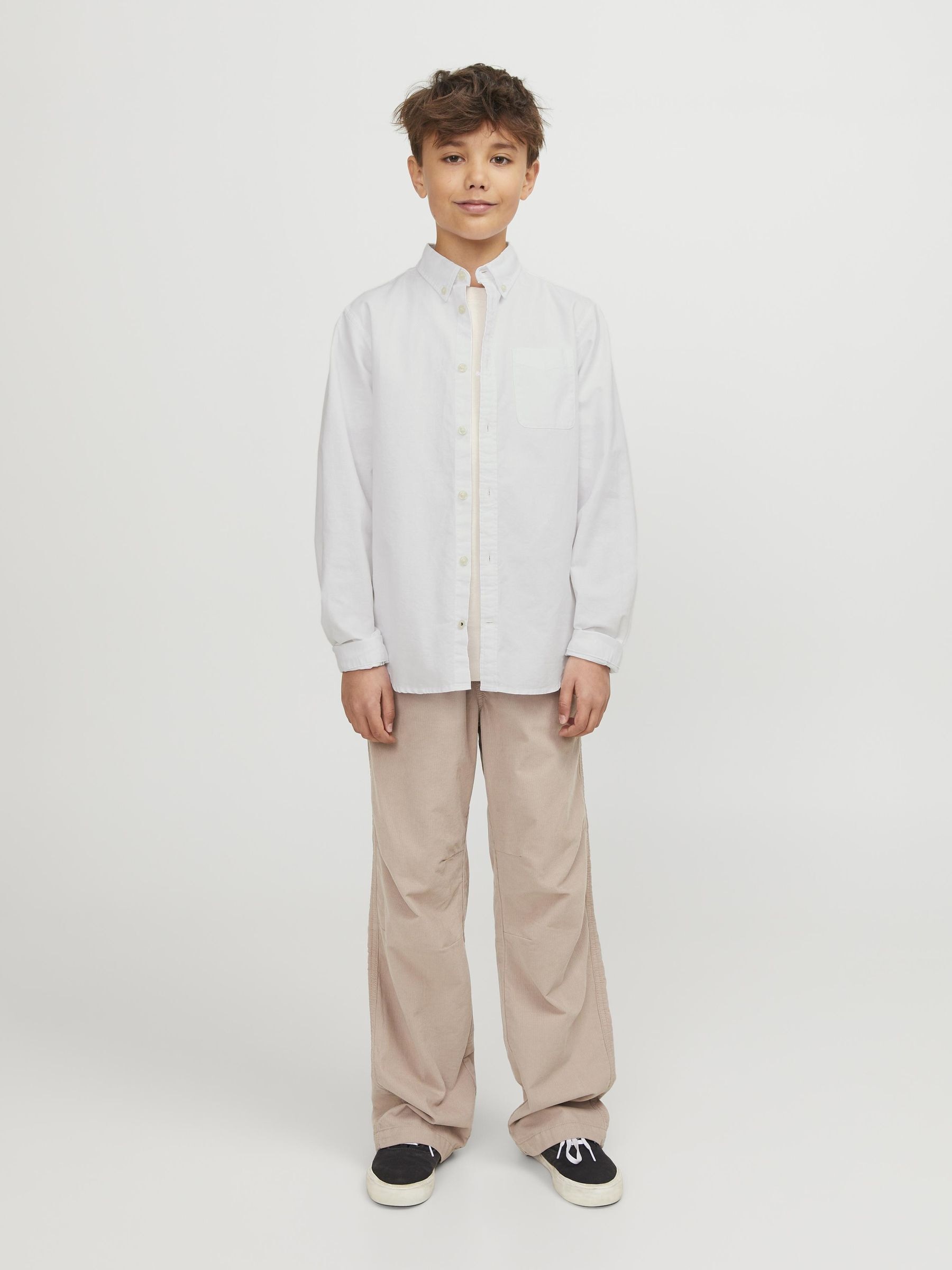 Jack & Jones Junior Langarmhemd »JJEOXFORD SHIRT L/S NOOS JNR«