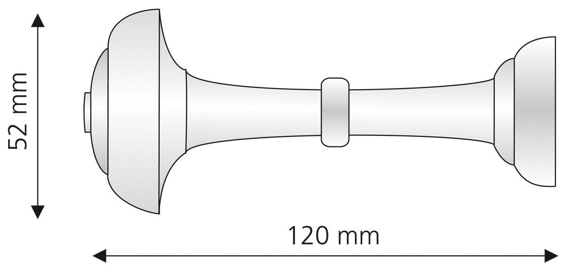 Thumbnail - Liedeco Raffhalter Schalhalter 12 cm