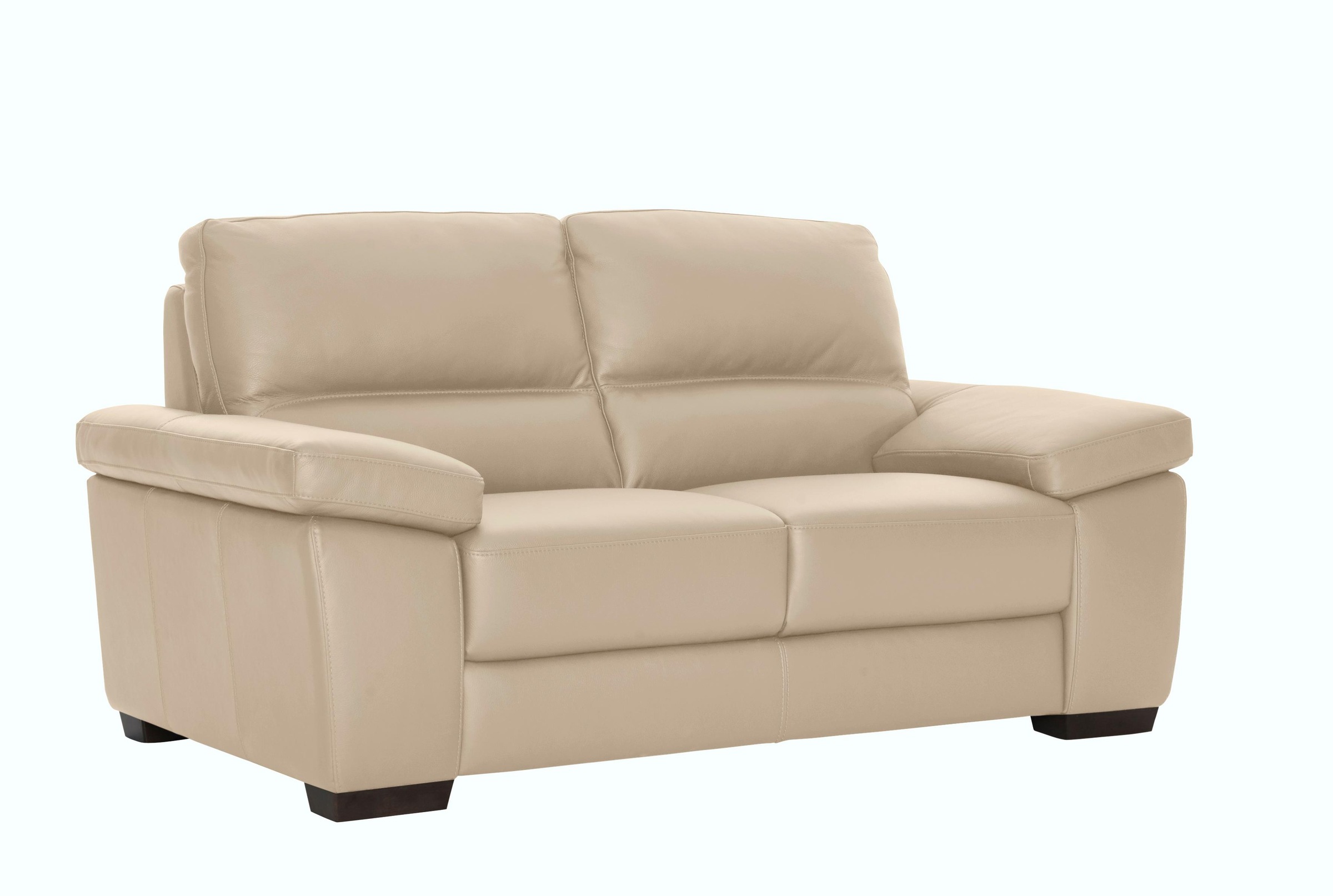 CALIA ITALIA 2-Sitzer »Gaia, hochwertiges Ledersofa mit erstklassigem Sitzkomfort«, edles Design, in zwei hochwertigen Lederqualitäten
