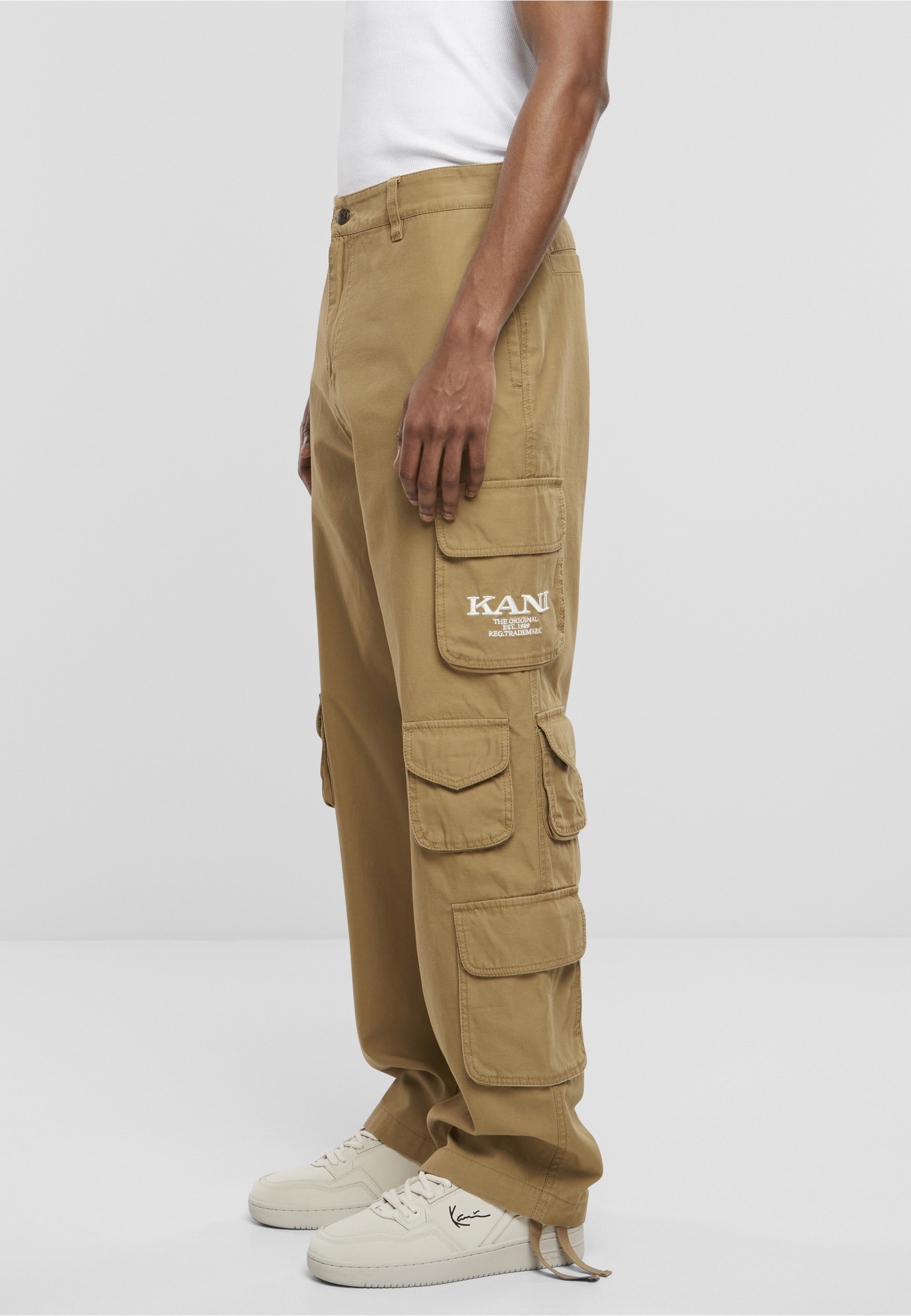 Karl Kani Cargohose »Karl Kani Herren Retro Washed Cargo Pants«