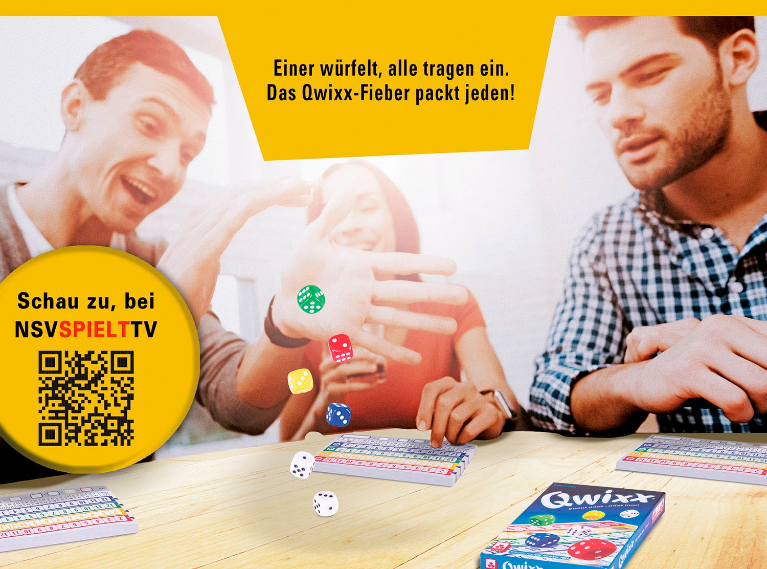 Cartamundi Spiel »Qwixx« Made in Germany