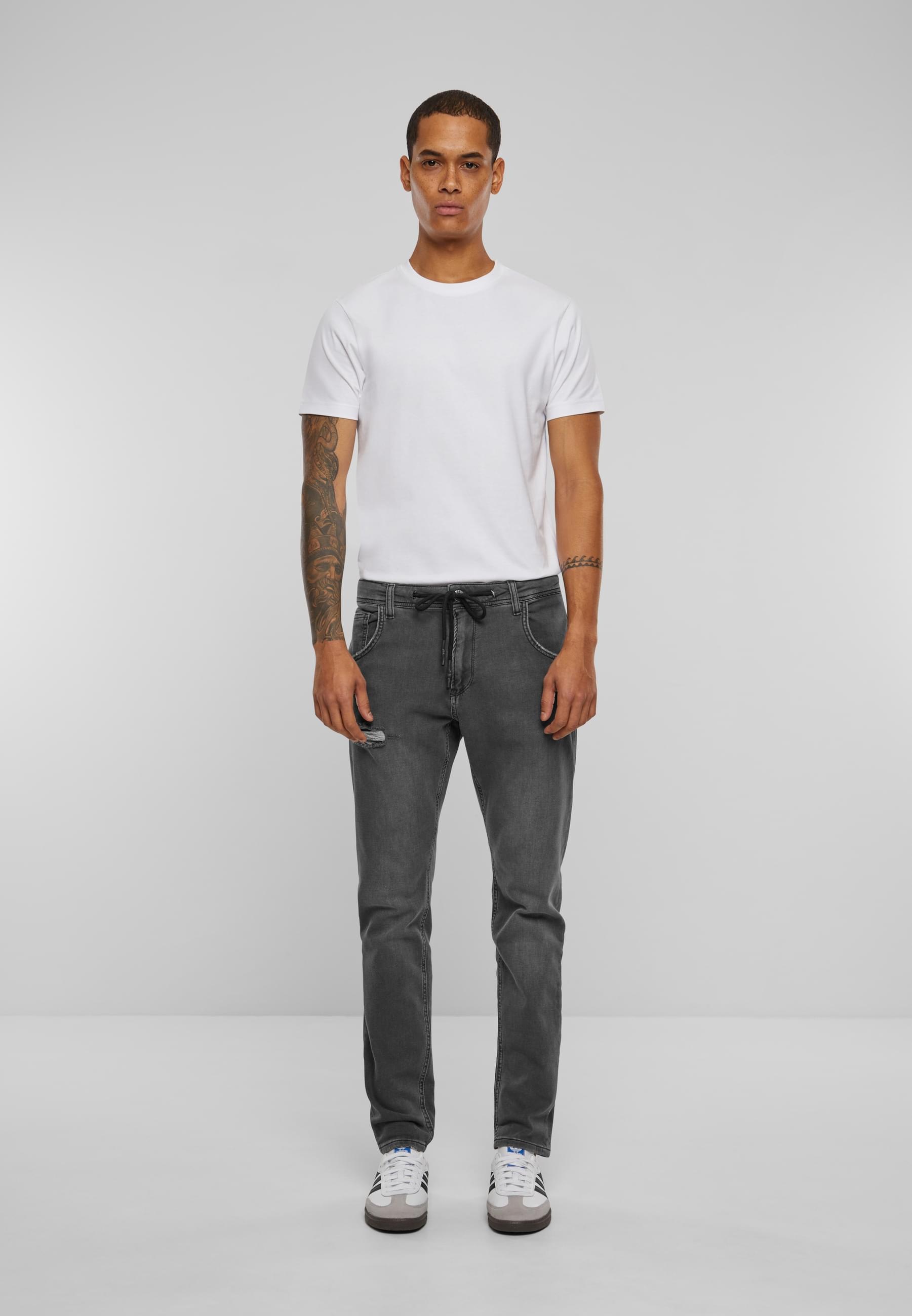 2Y Studios Bequeme Jeans »2Y Studios Herren Destroyed Slim Fit Denim«