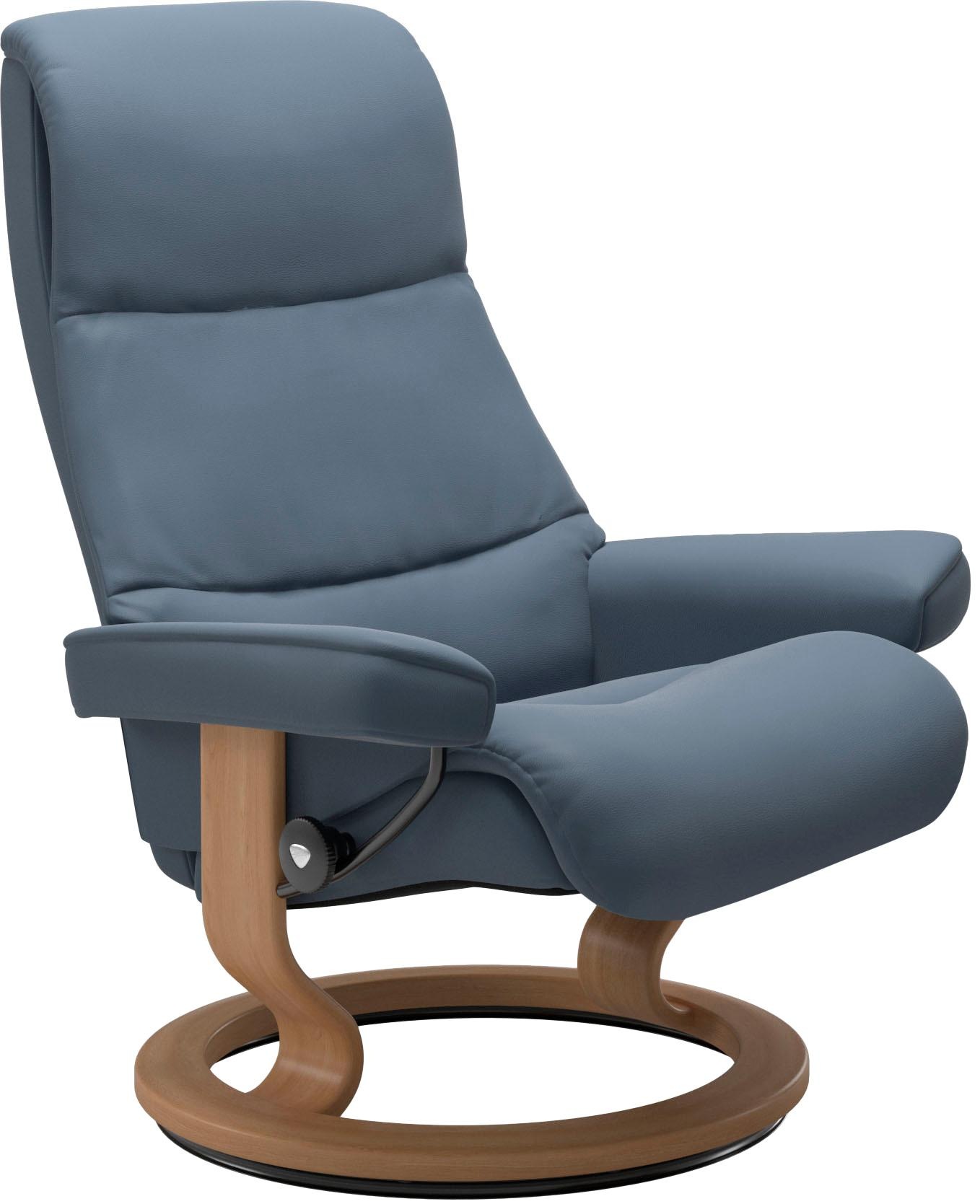 Stressless Relaxsessel "View" Set, Relaxsessel mit Hocker, mit Classic Base günstig online kaufen