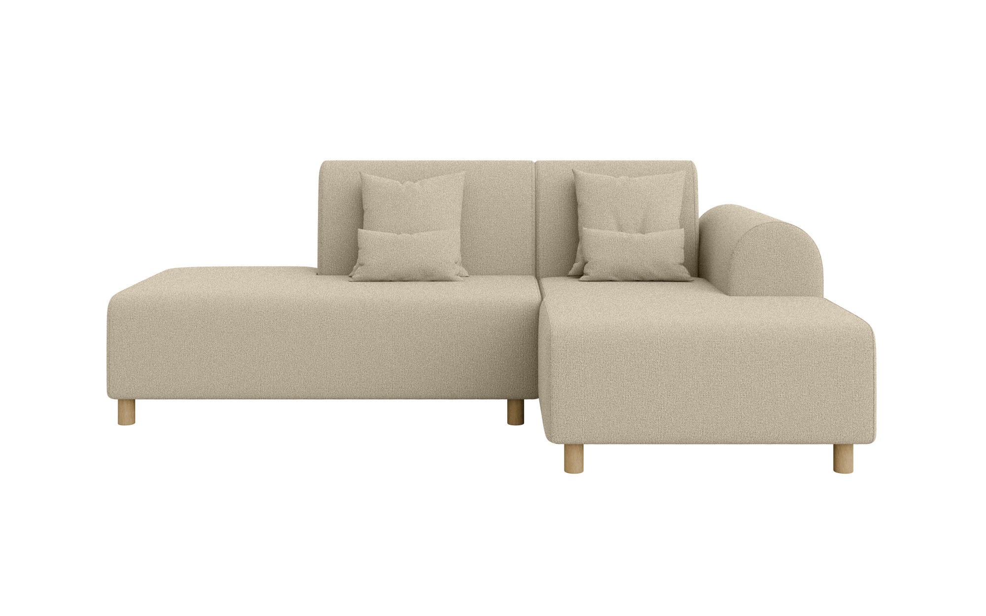 OTTO home Ecksofa "Suyala" L-Form mit Hocker günstig online kaufen