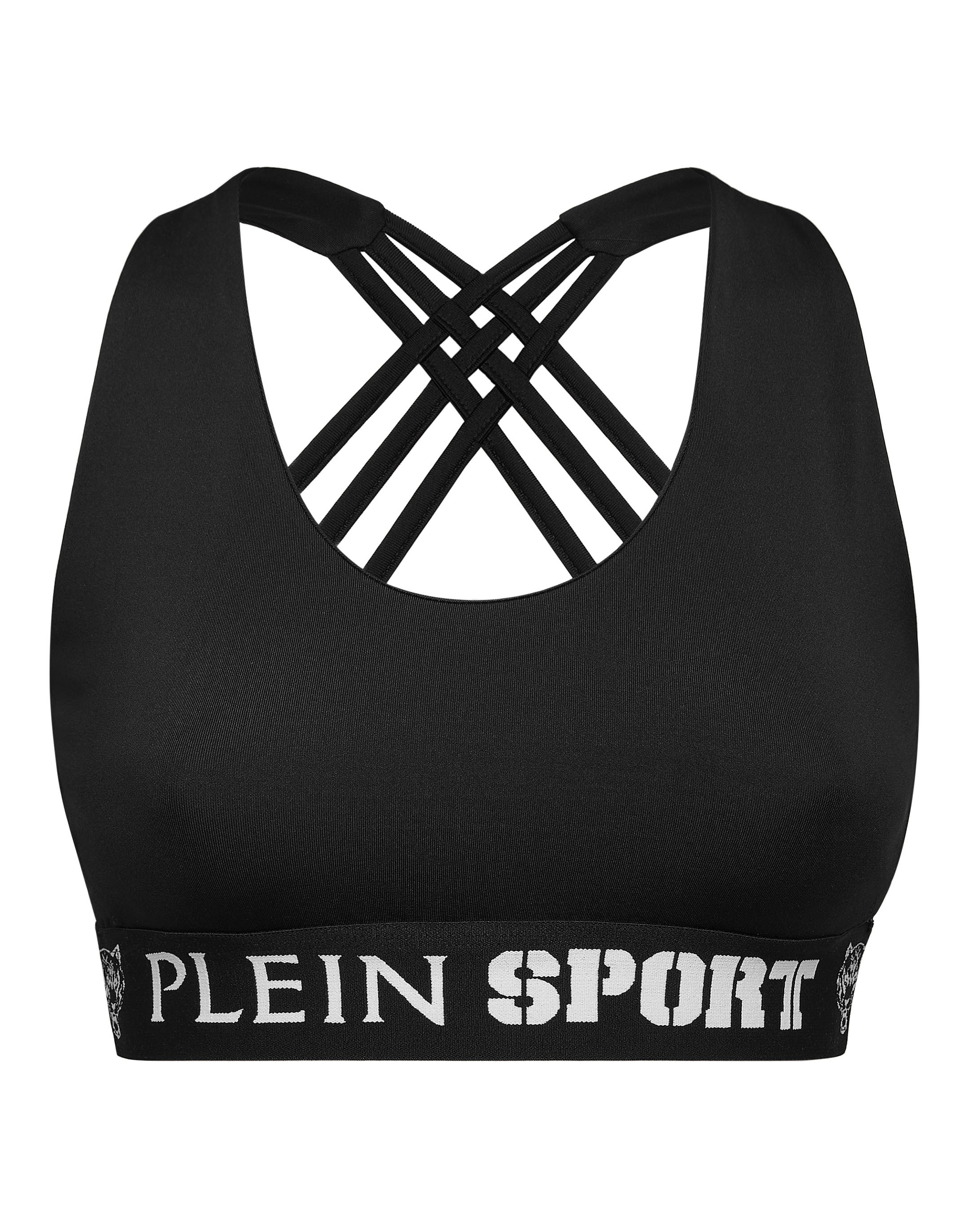 PLEIN SPORT Lauftop "Sport Top Cropped Top" günstig online kaufen