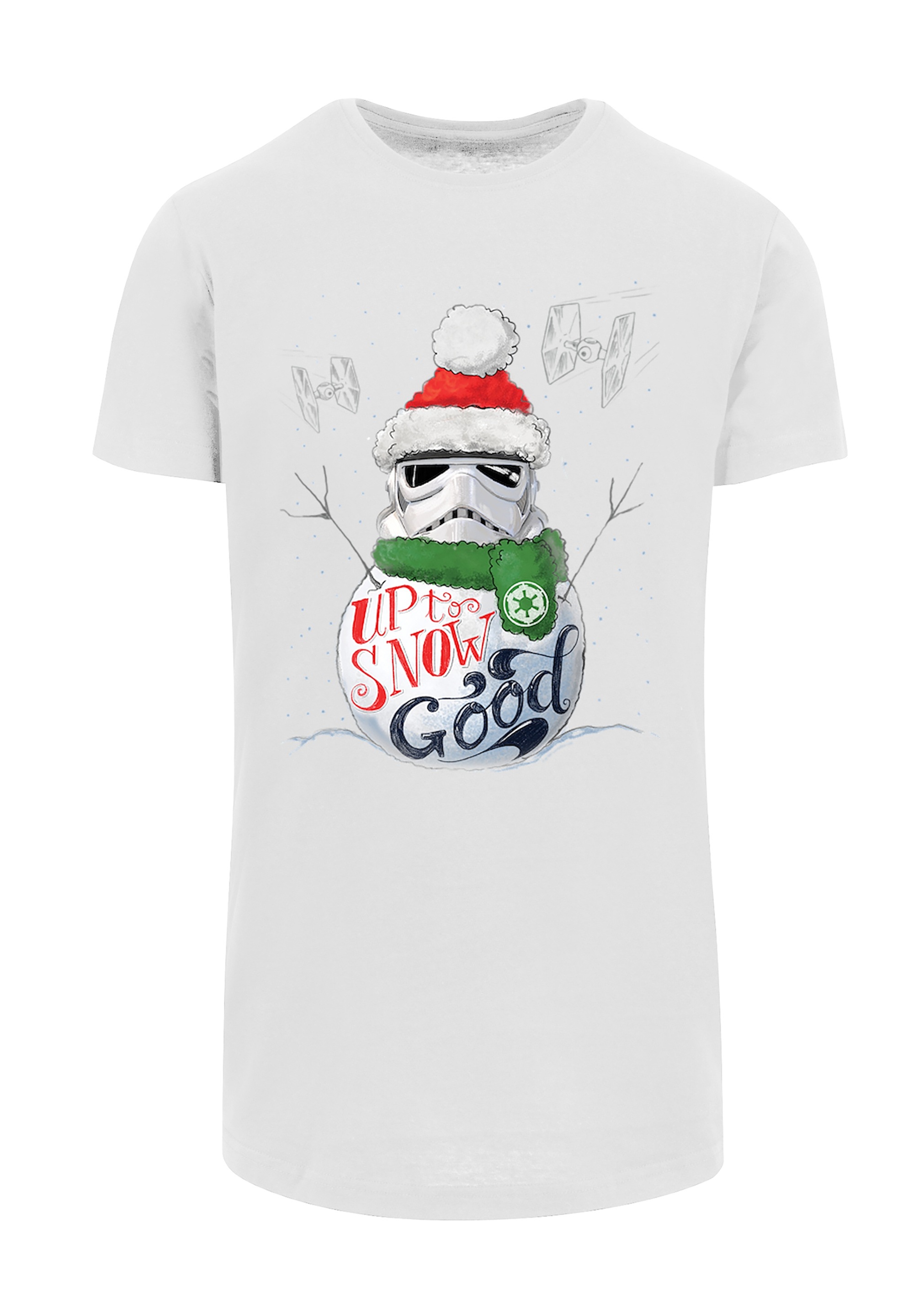 F4NT4STIC T-Shirt »Star Wars Stromtrooper Up To Snow Good«, Print