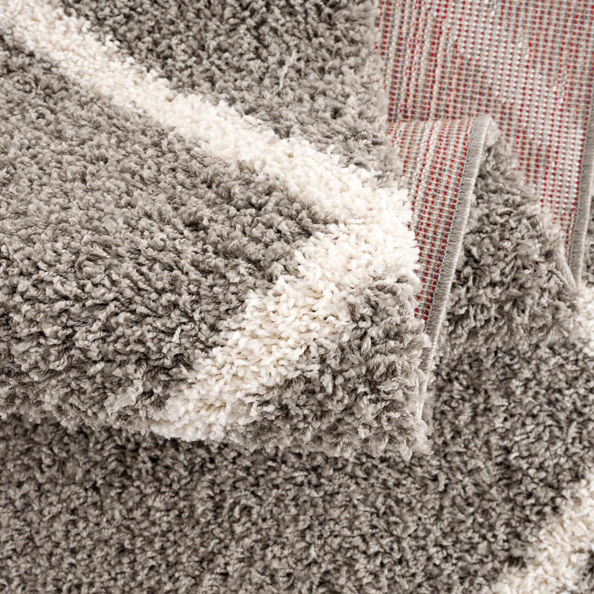 Sanat Hochflor-Teppich "Madrid" rund 30 mm Höhe Wohnzimmer, Langflor, Shagg günstig online kaufen