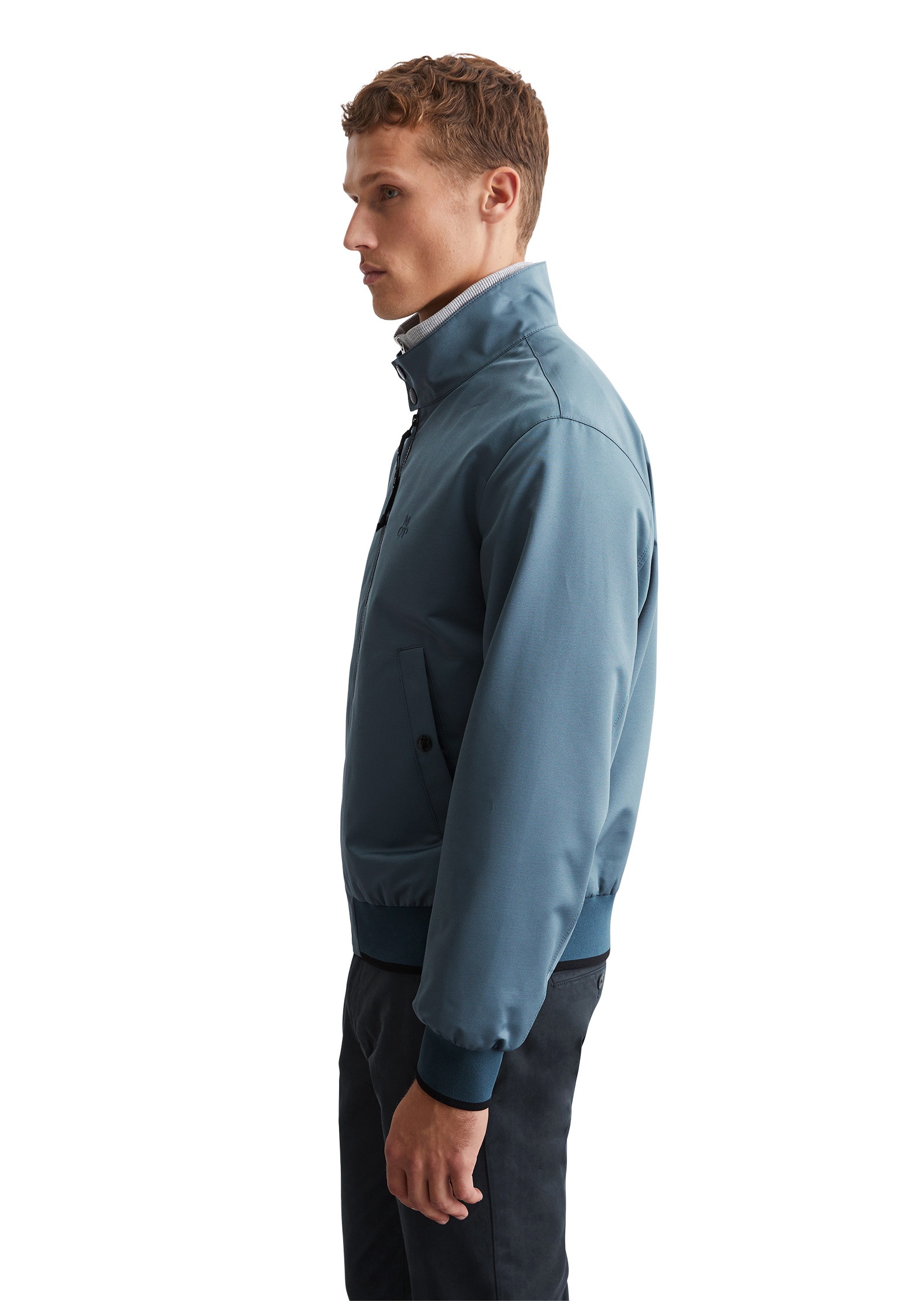 Marc OPolo Outdoorjacke "aus wasserabweisendem Micro-Canvas", ohne Kapuze günstig online kaufen