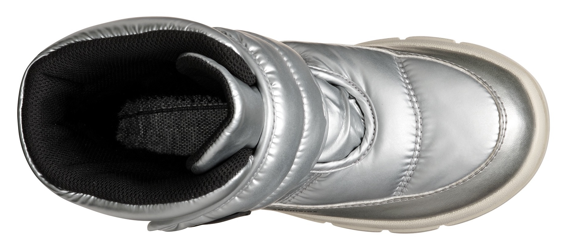 Geox Winterboots »J WILLABOOM GIRL B A«, Klettstiefel, Babystiefel Snowboots mit Plateausohle