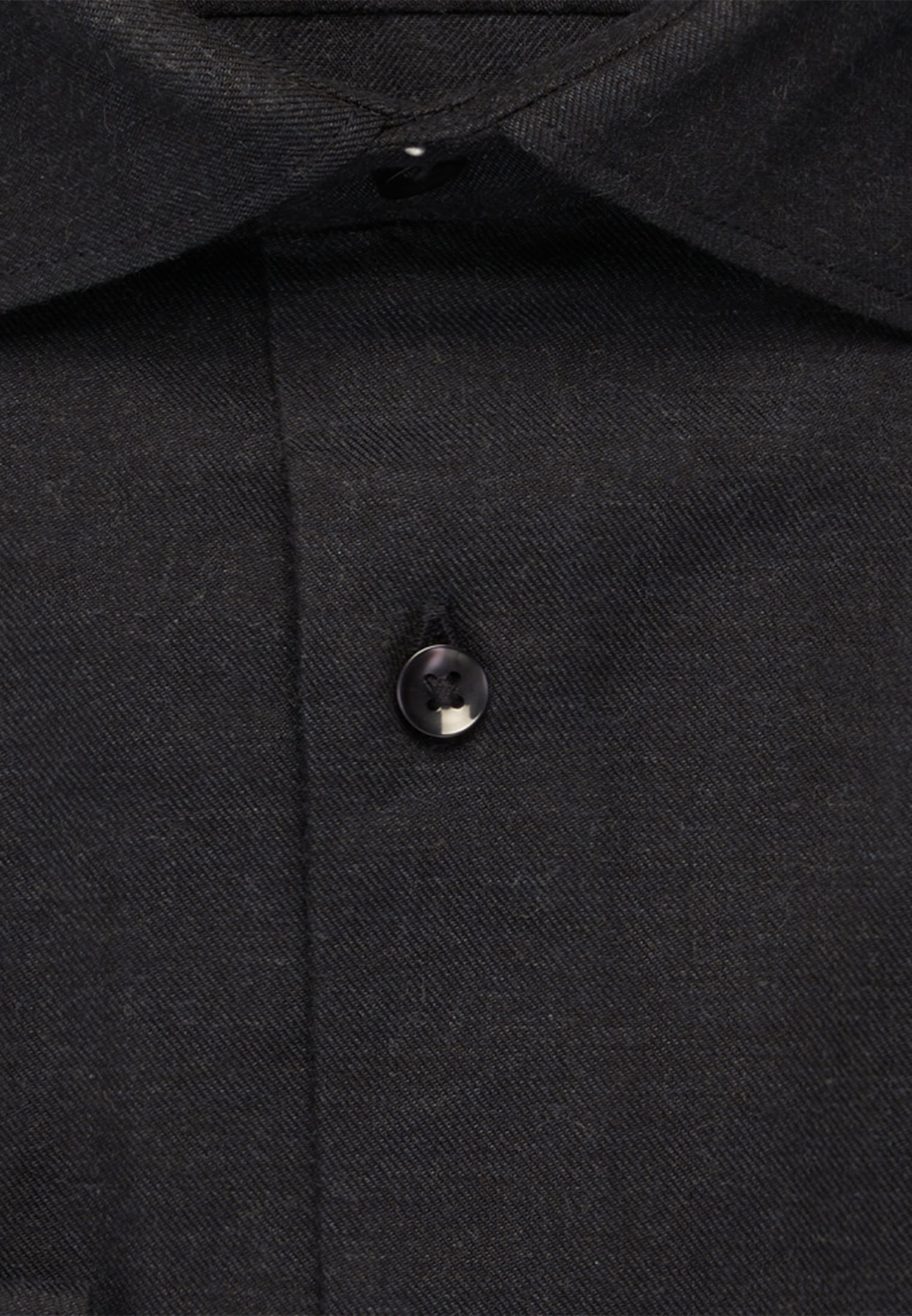 seidensticker Flanellhemd »Schwarze Rose«, Shaped 1/1 Kentkragen Flanell
