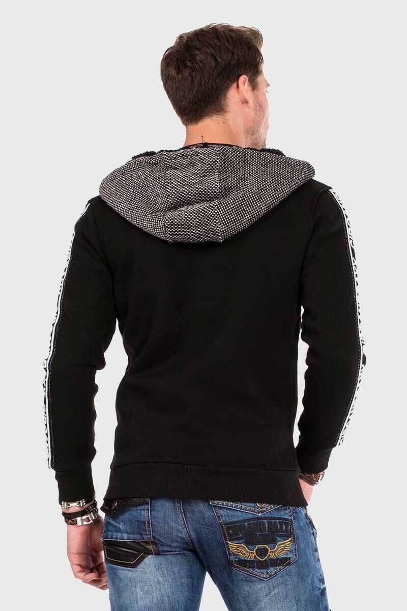 Cipo & Baxx Kapuzenpullover "Pullover", 1 Stk. mit modischen Details günstig online kaufen
