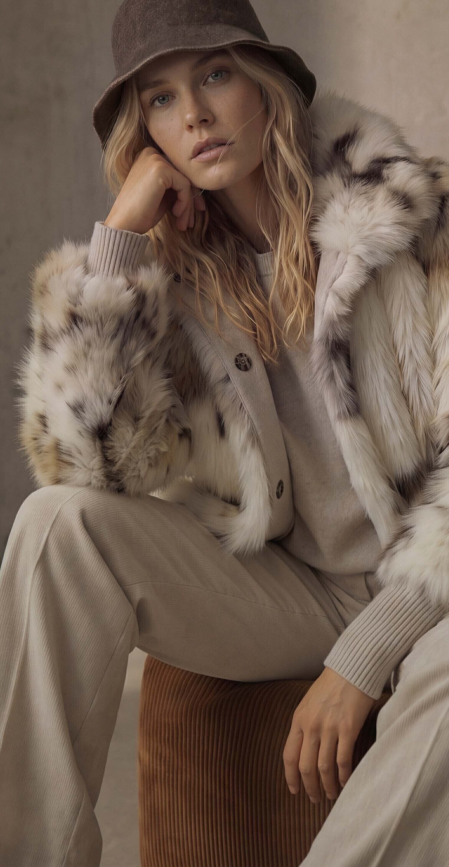 Zero Plüschjacke »Damen«