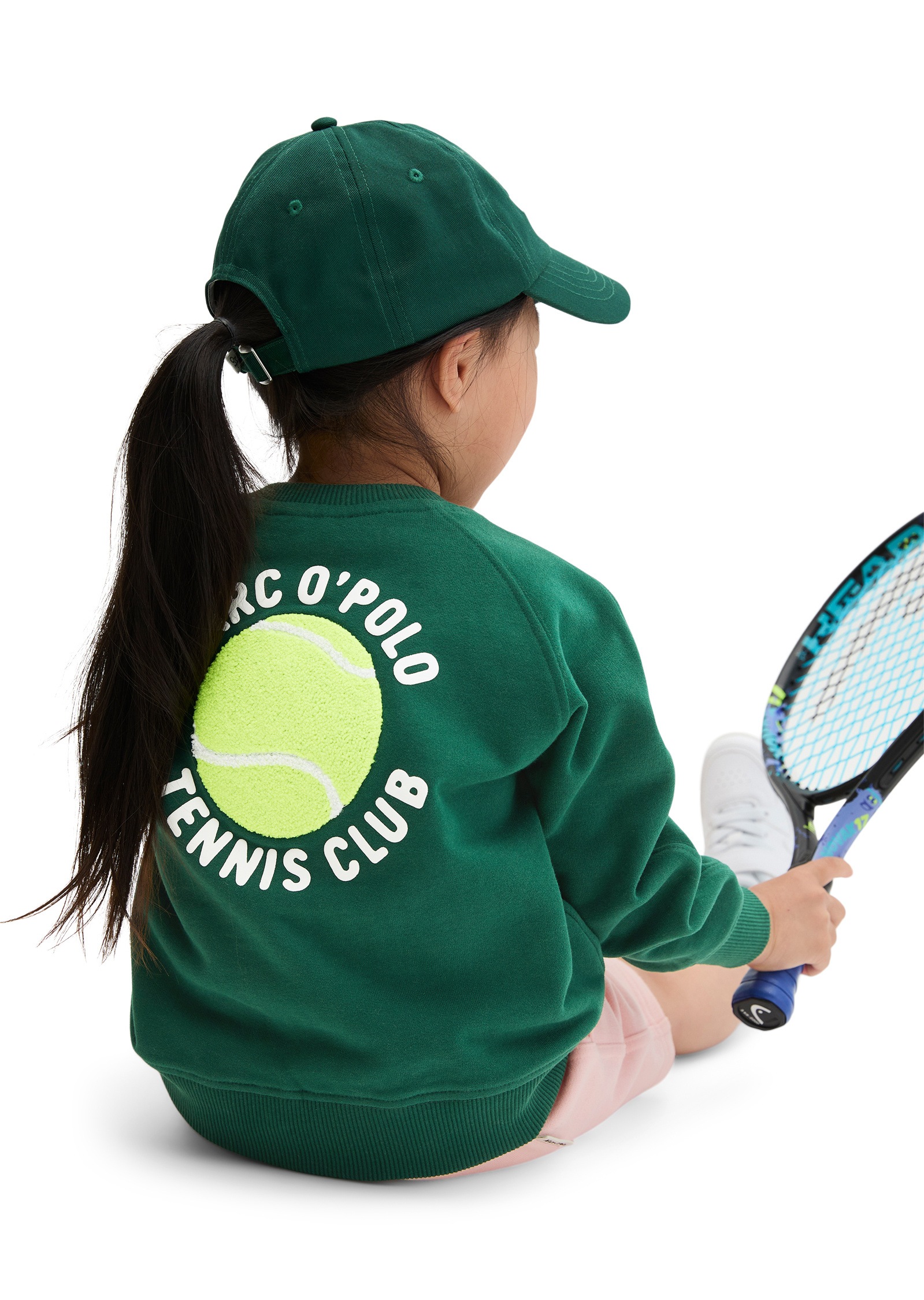 Marc O'Polo Sweatshirt »mit beidseitigen Tennisball-Highlights«
