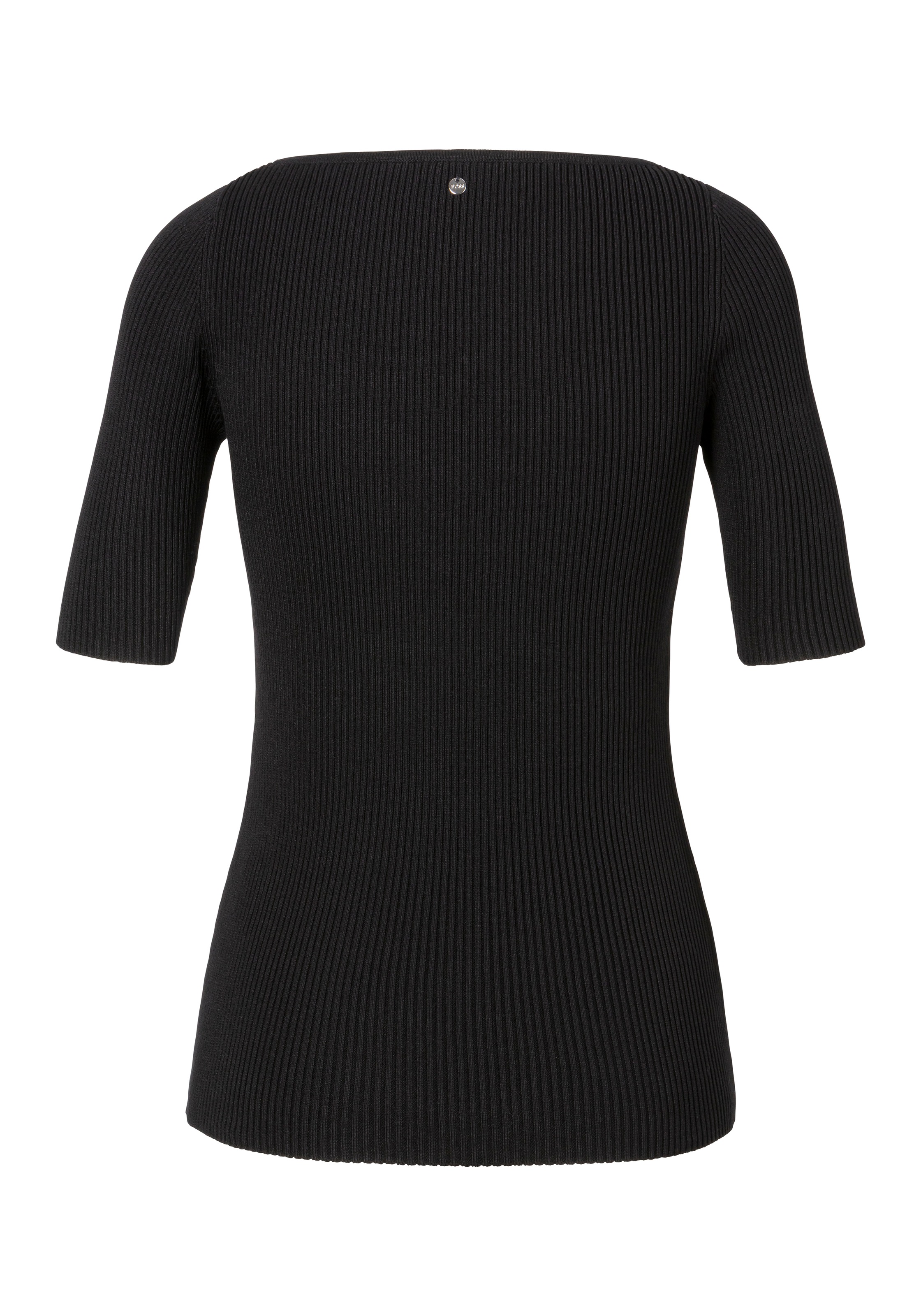 BOSS ORANGE Strickpullover »Faradisco Premium Damenmode«, mit BOSS Metallcharm