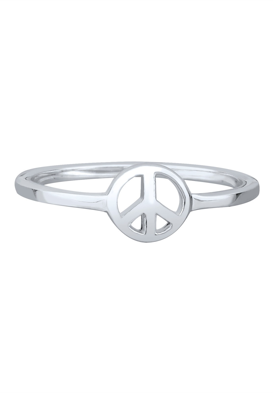 Elli Fingerring »Peace Frieden Symbol 925 Sterling Silber«