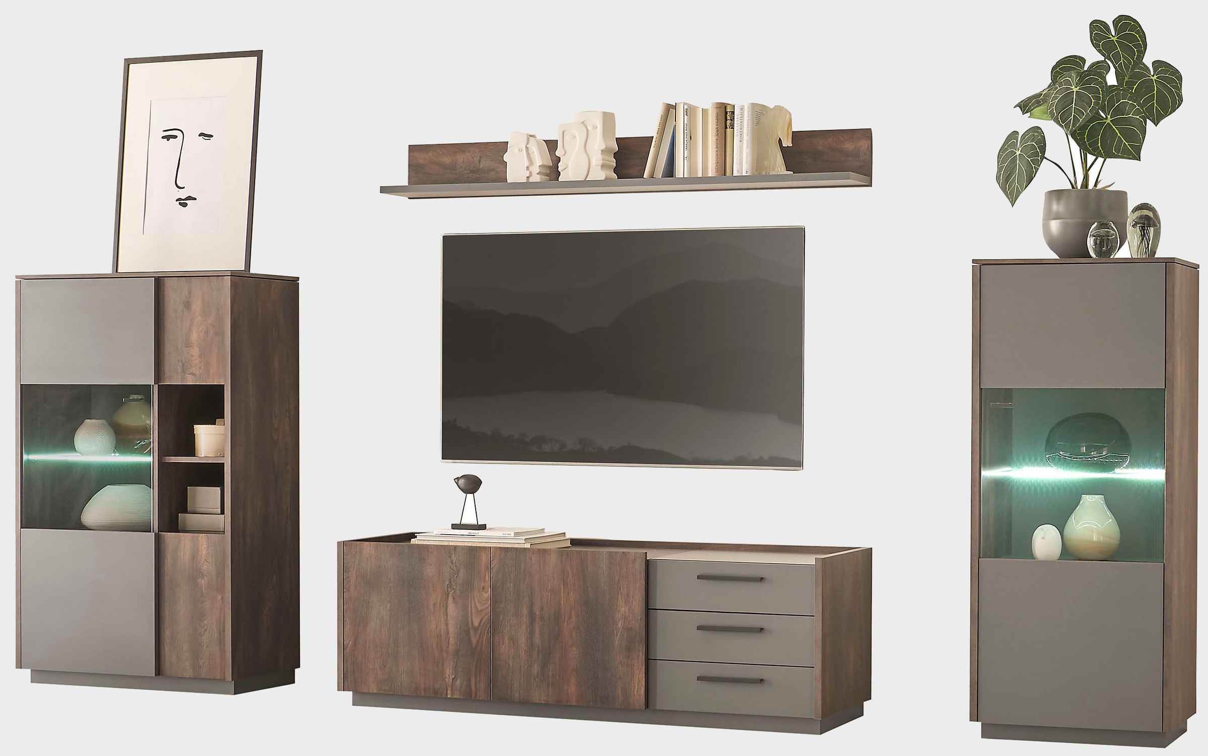 INOSIGN Schrank-Set "LARGO", (Set, 4 St.), mit Soft-Close-Funktion günstig online kaufen
