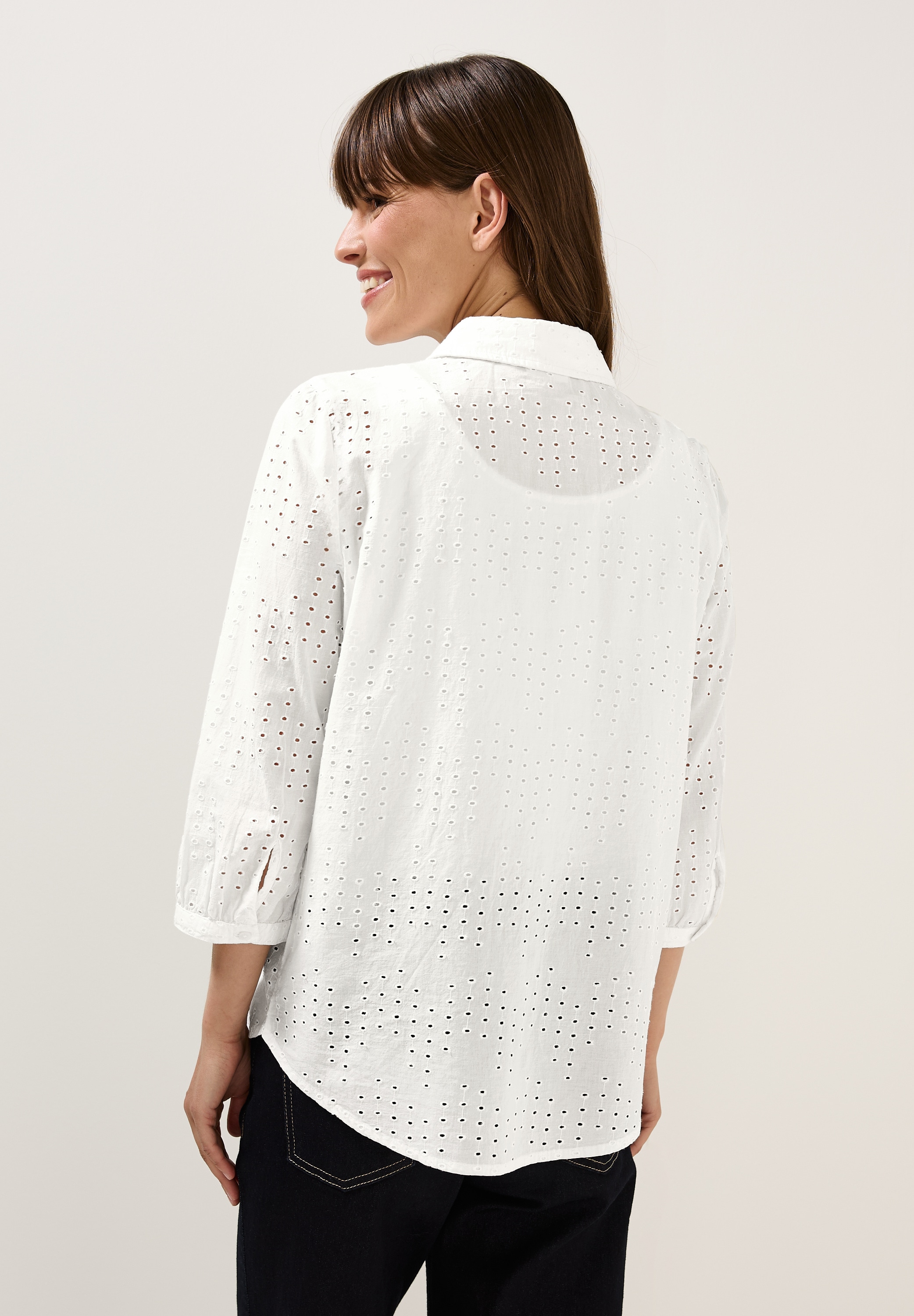 Cecil Hemdbluse, aus reiner Baumwolle