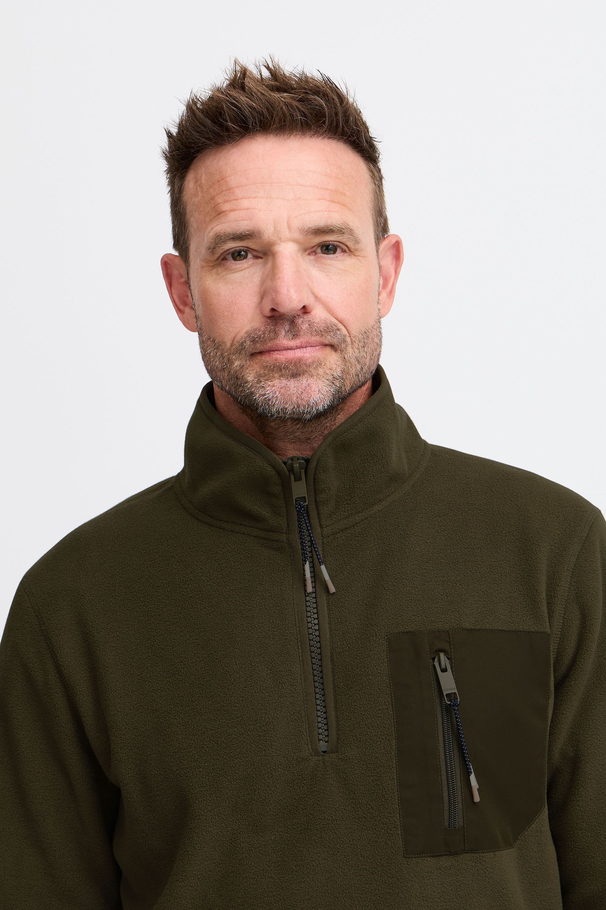 FQ1924 Fleecejacke »Fleecejacke FQHARRY micro fleece halfzip«