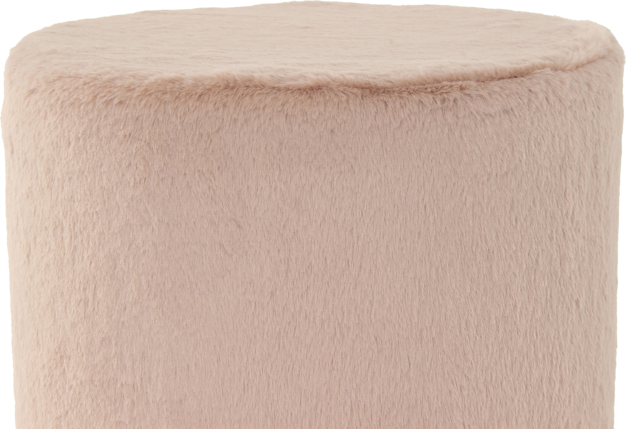 Kayoom Polsterhocker »Hocker Nona 125, Polster- und Sitzhocker, stillvoll und flauschig«, (1 St.), komfortabel, vielseitig einsetzbar, supersofte Haptik