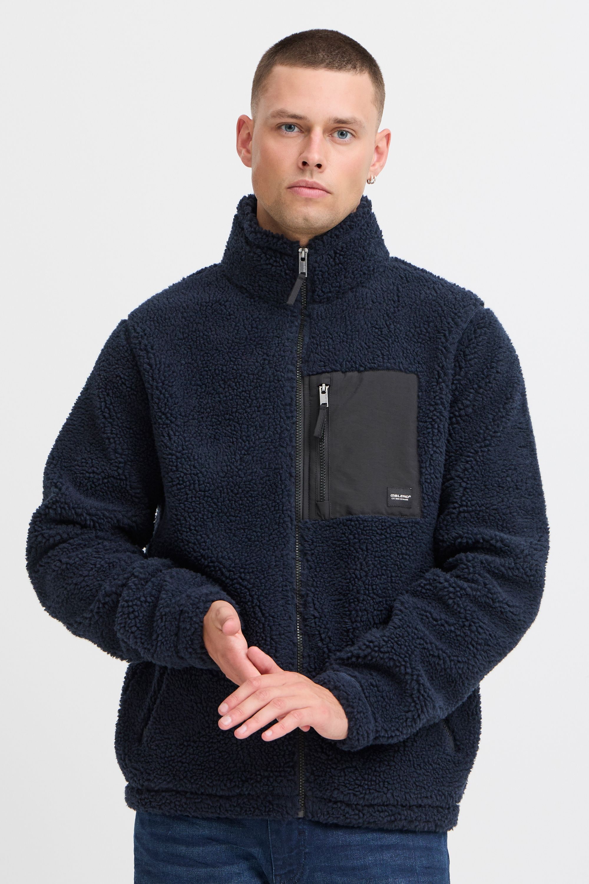 Blend Fellimitatjacke "BHTotti" Kuschelige Teddyjacke mit Taschen günstig online kaufen