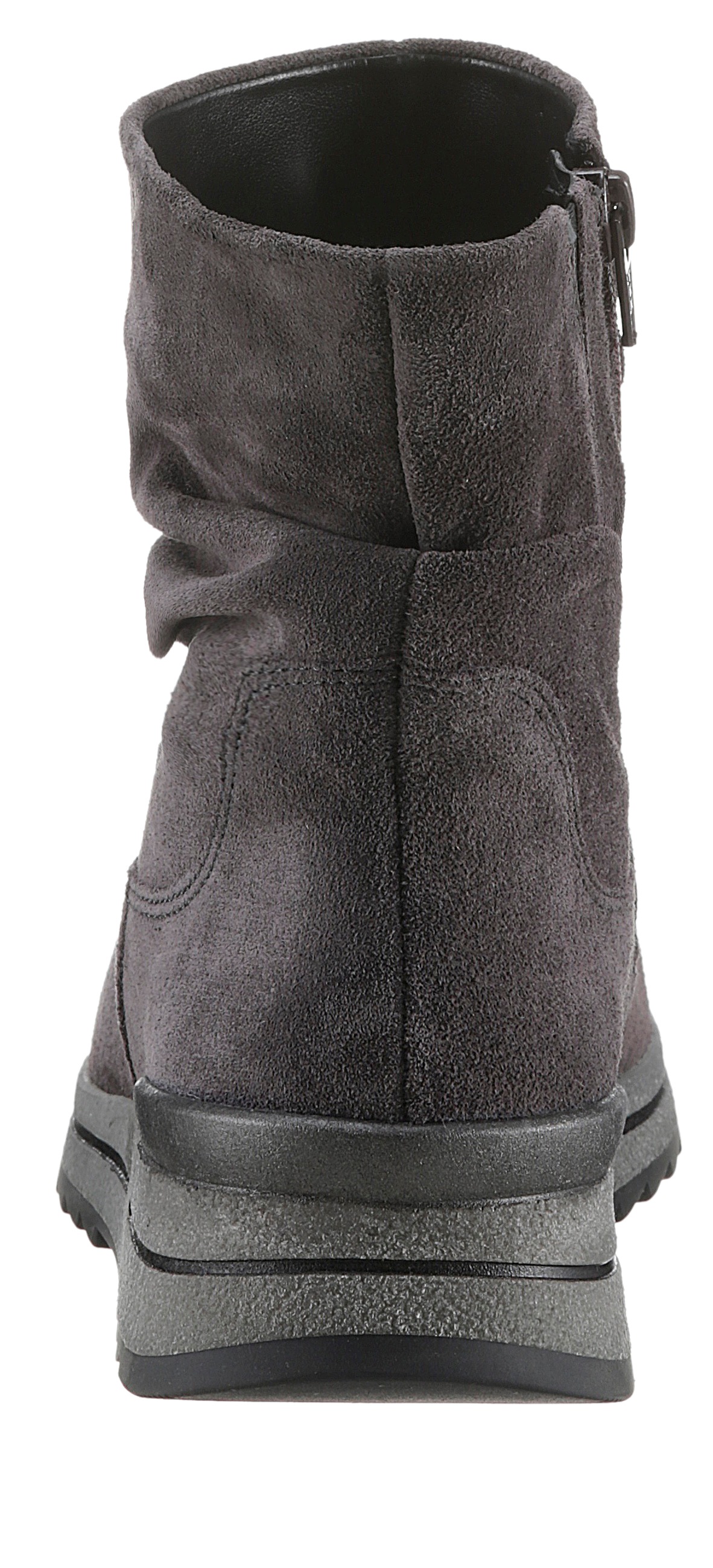 Ara Schlupfboots »OSAKA«, Stiefelette, Keilabsatz, Casual-Boots in Komfortweite H = sehr weit