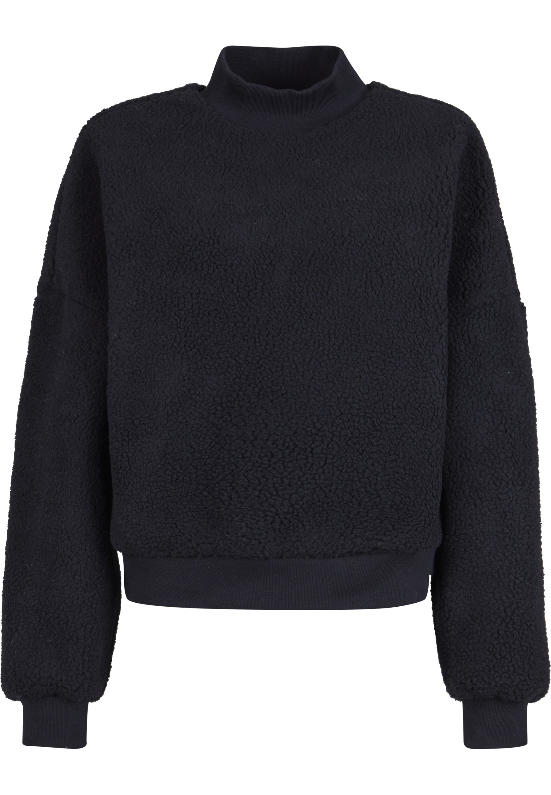 URBAN CLASSICS Sweater "Urban Classics Damen Ladies Sherpa Crewneck" günstig online kaufen
