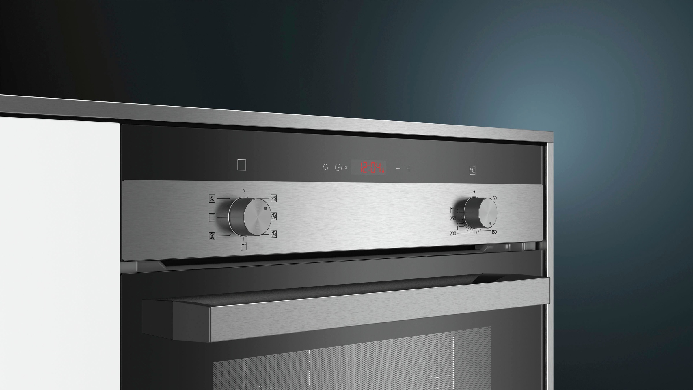SIEMENS Backofen-Set iQ100 »HB113FBS1«, mit Teleskopauszug nachrüstbar