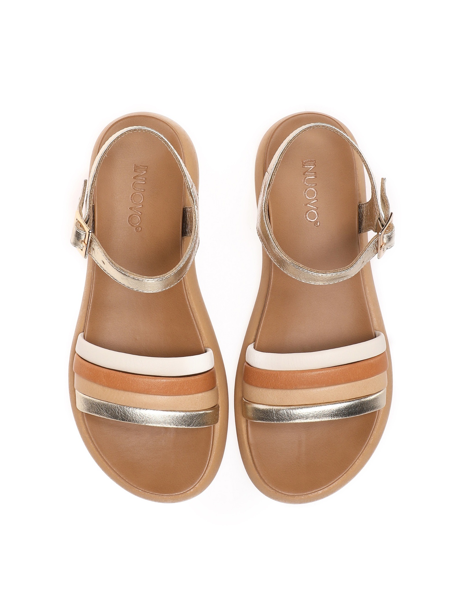INUOVO Riemchensandale »INUOVO Sandalen Leder«