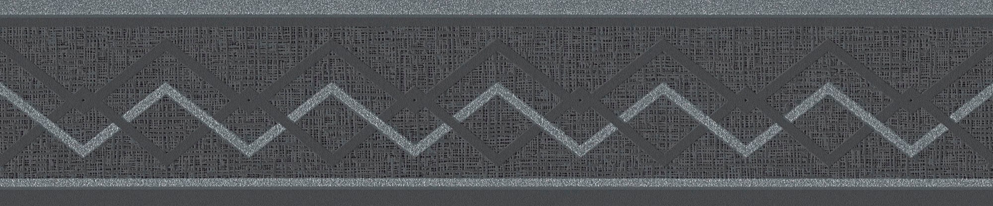 A.S. Création Bordüre »Only Borders 11«, geometrisch-grafisch-Motiv, Tapete Bordüre Geometrisch Metallic