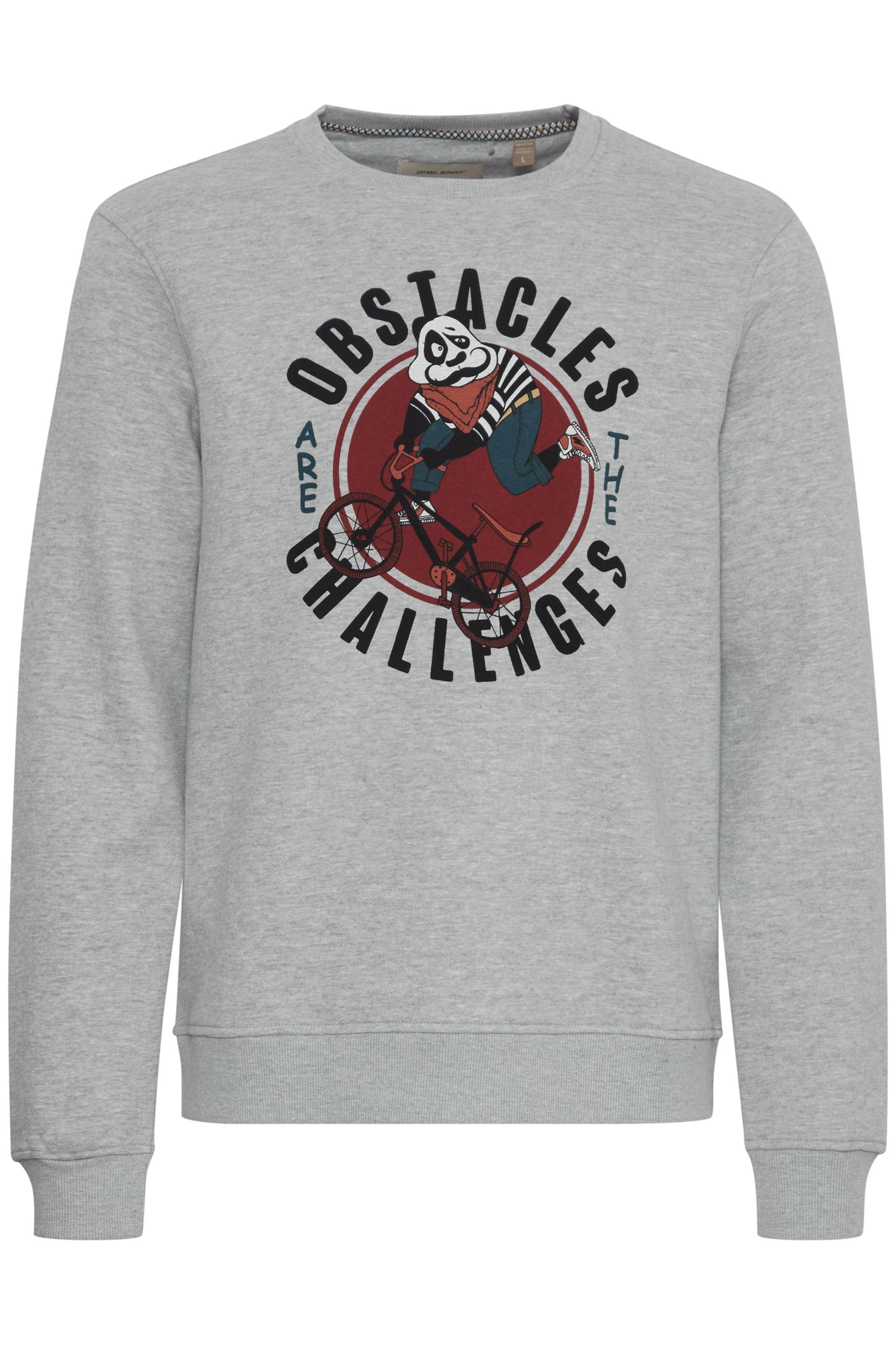 Blend Rundhalspullover "BHSweatshirt" Lässiger Sweatpullover mit Print günstig online kaufen