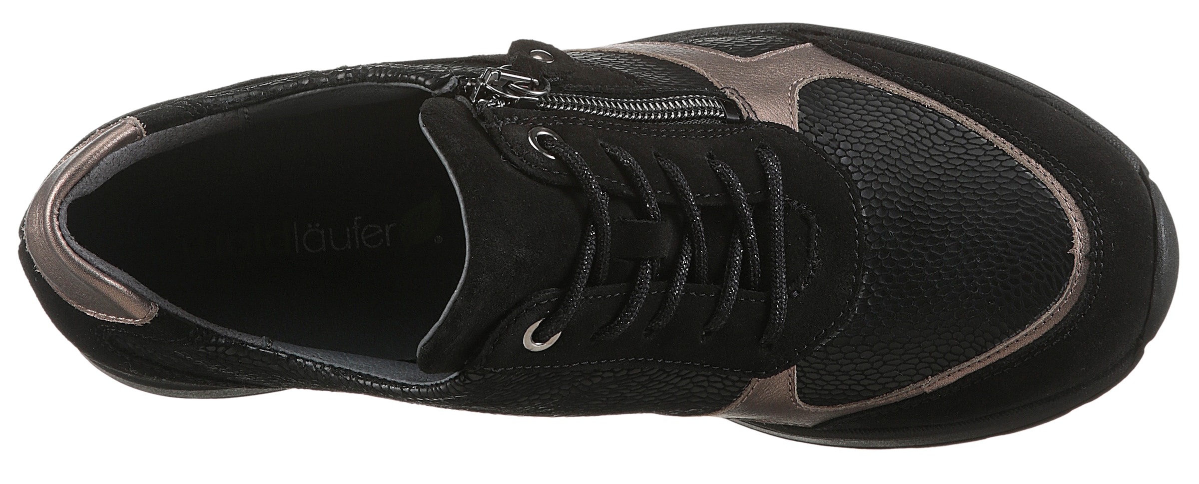 Waldläufer Keilsneaker »H-CLARA«, Bequemschuh, Komfortschuh, Halbschuh mit herausnehmbarer Einlage