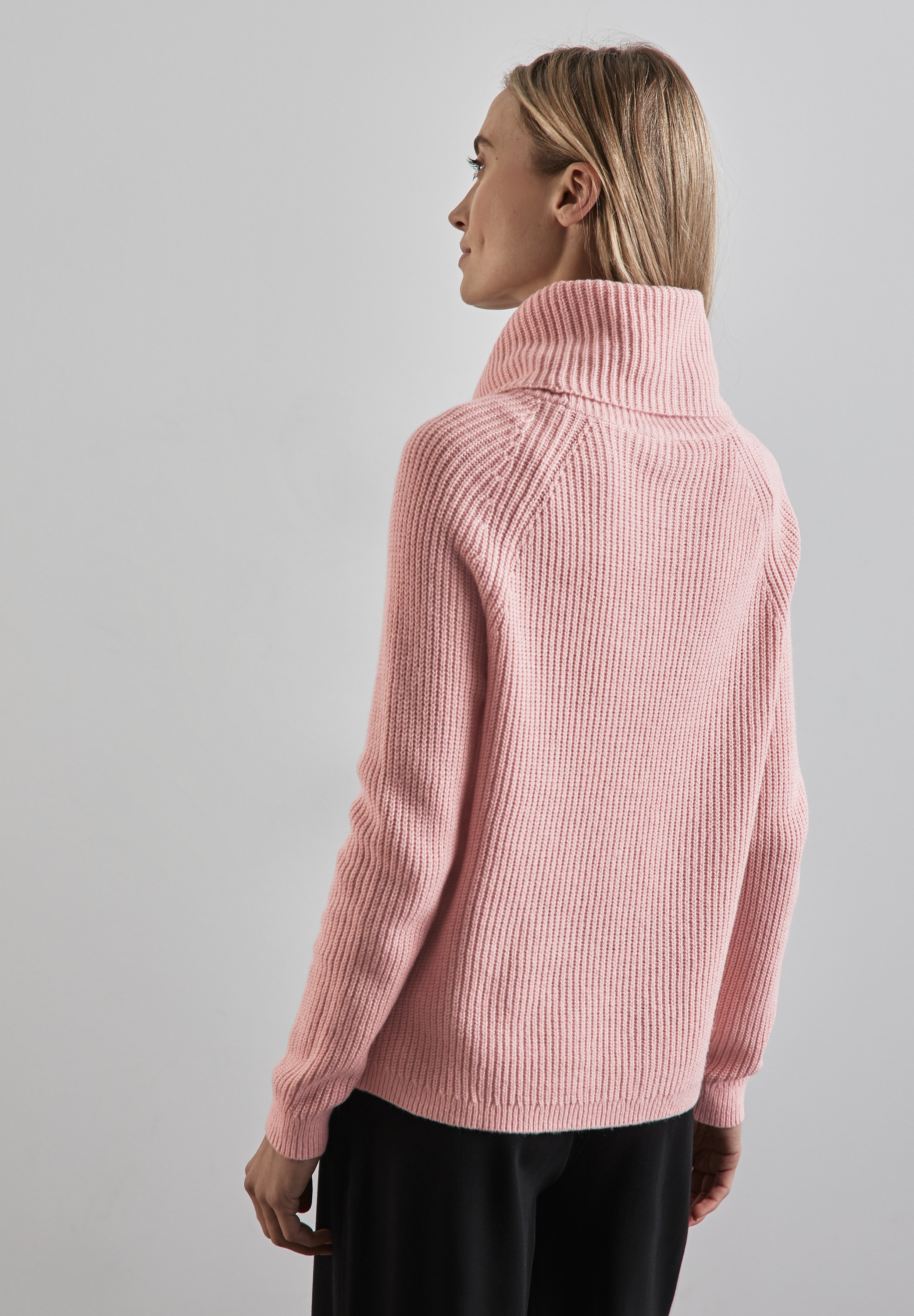 STREET ONE Rollkragenpullover, im soften Baumwoll-Mix