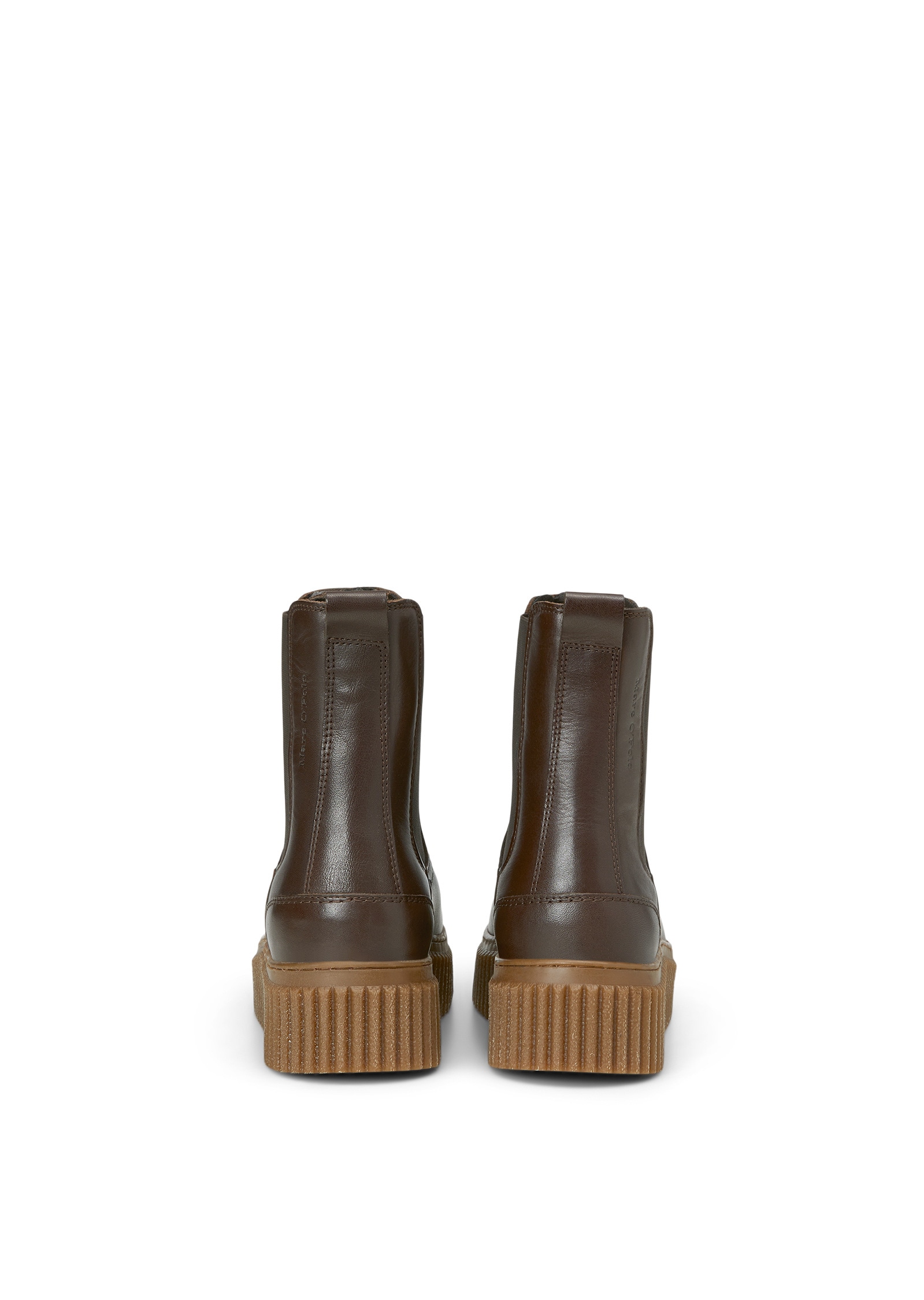 Marc O'Polo Chelseaboots »mit gerillter Plateausohle«