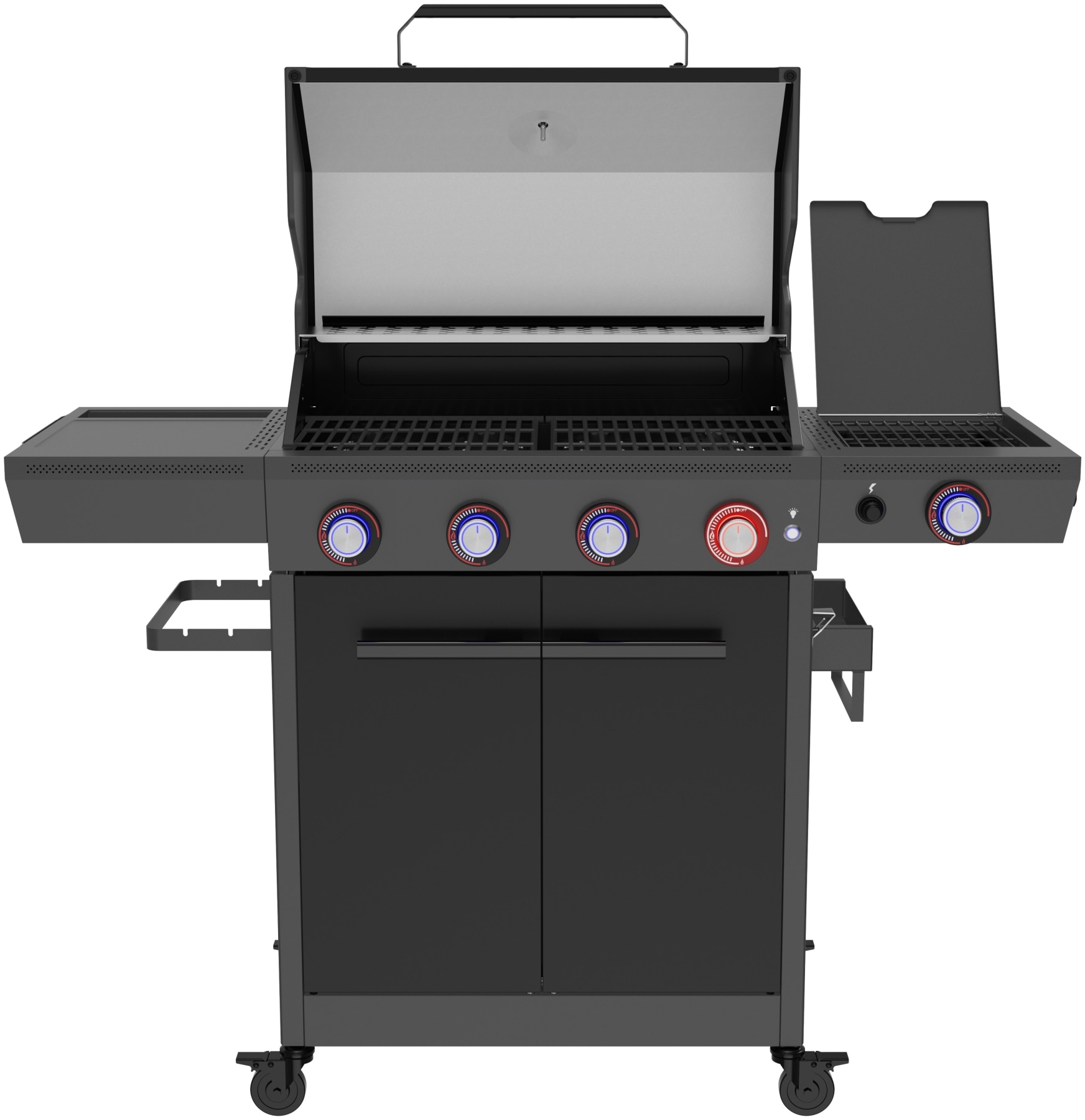 El Fuego Gasgrill »Key West« 16 kW (4 Brenner je 3,0 kW + 1 Turbobrenner 4,0 kW)